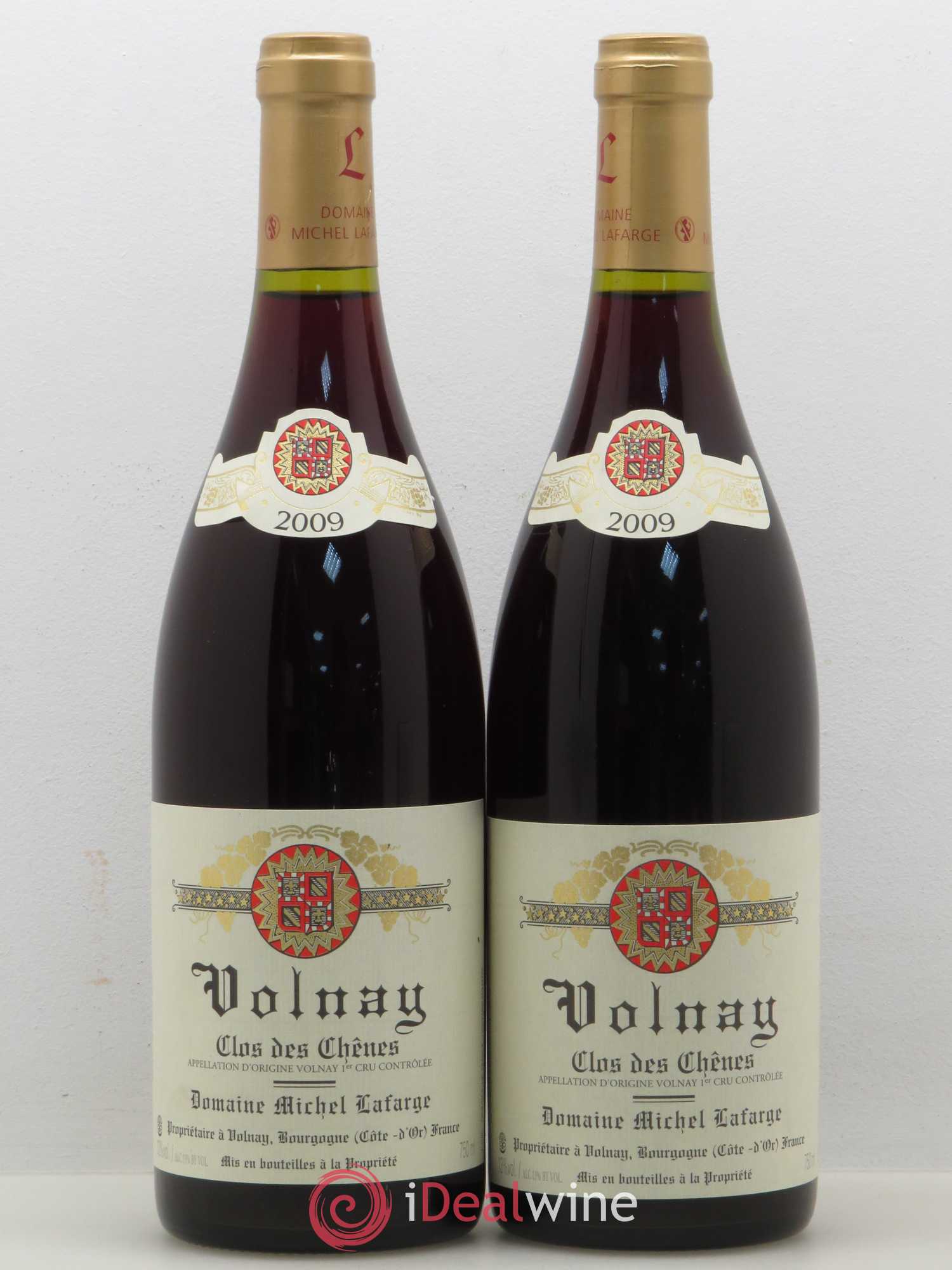 Volnay 1er Cru Clos des Chênes Lafarge (Domaine) 2009 - Lot de 2 bouteilles - 0