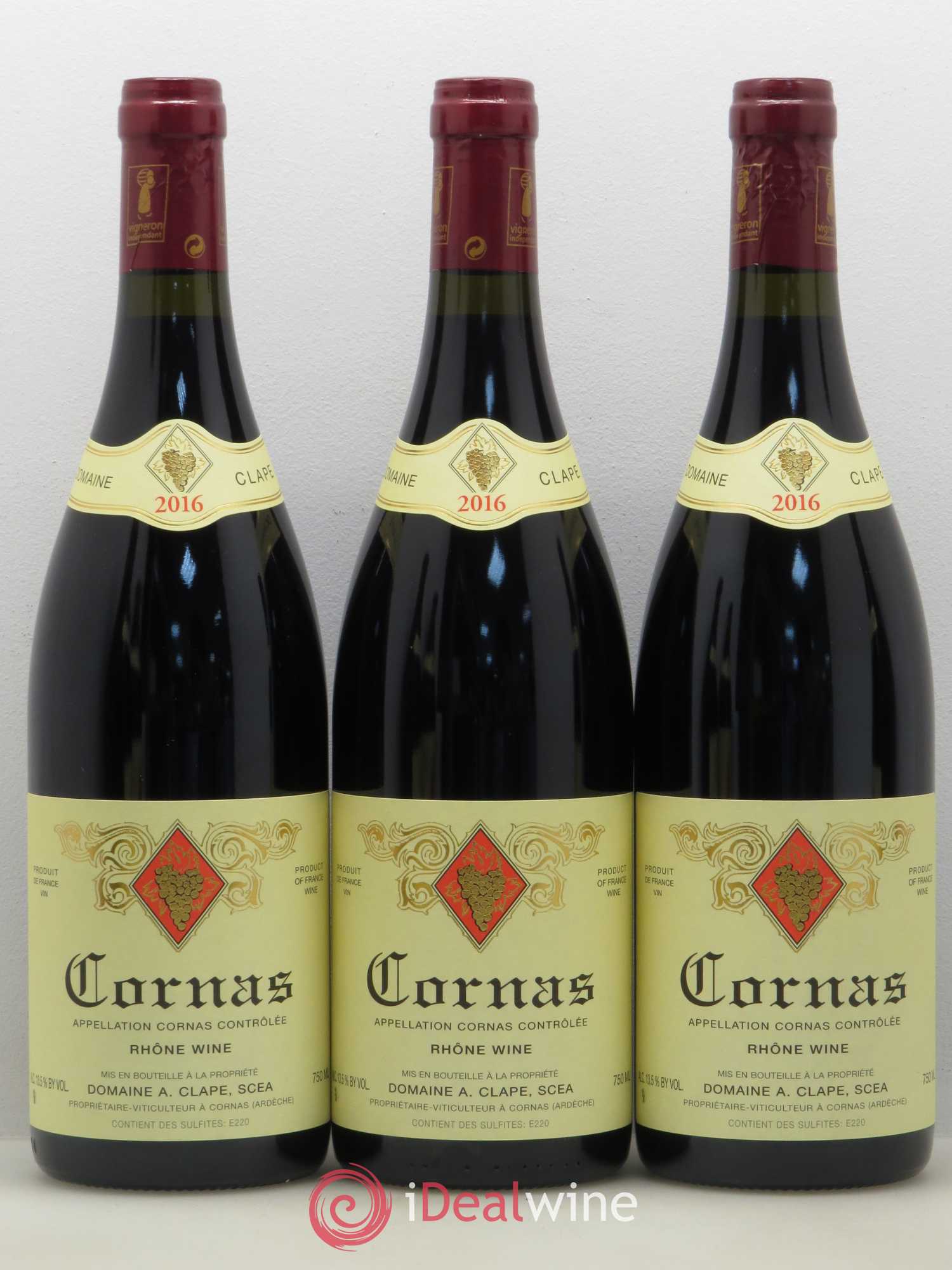 Cornas Auguste Clape 2016 - Lot de 6 bouteilles - 2