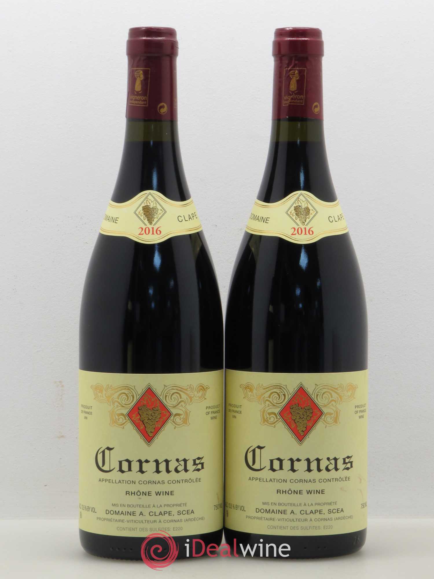 Cornas Auguste Clape 2016 - Posten von 2 Flaschen - 0