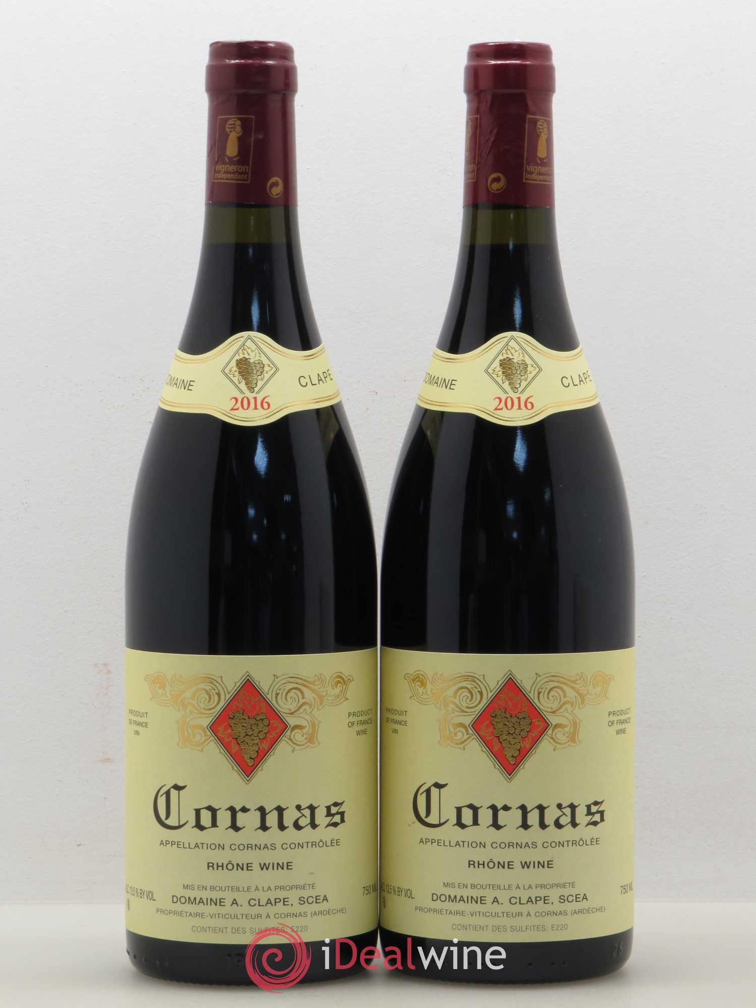 Cornas Auguste Clape 2016 - Lot de 2 bouteilles - 0