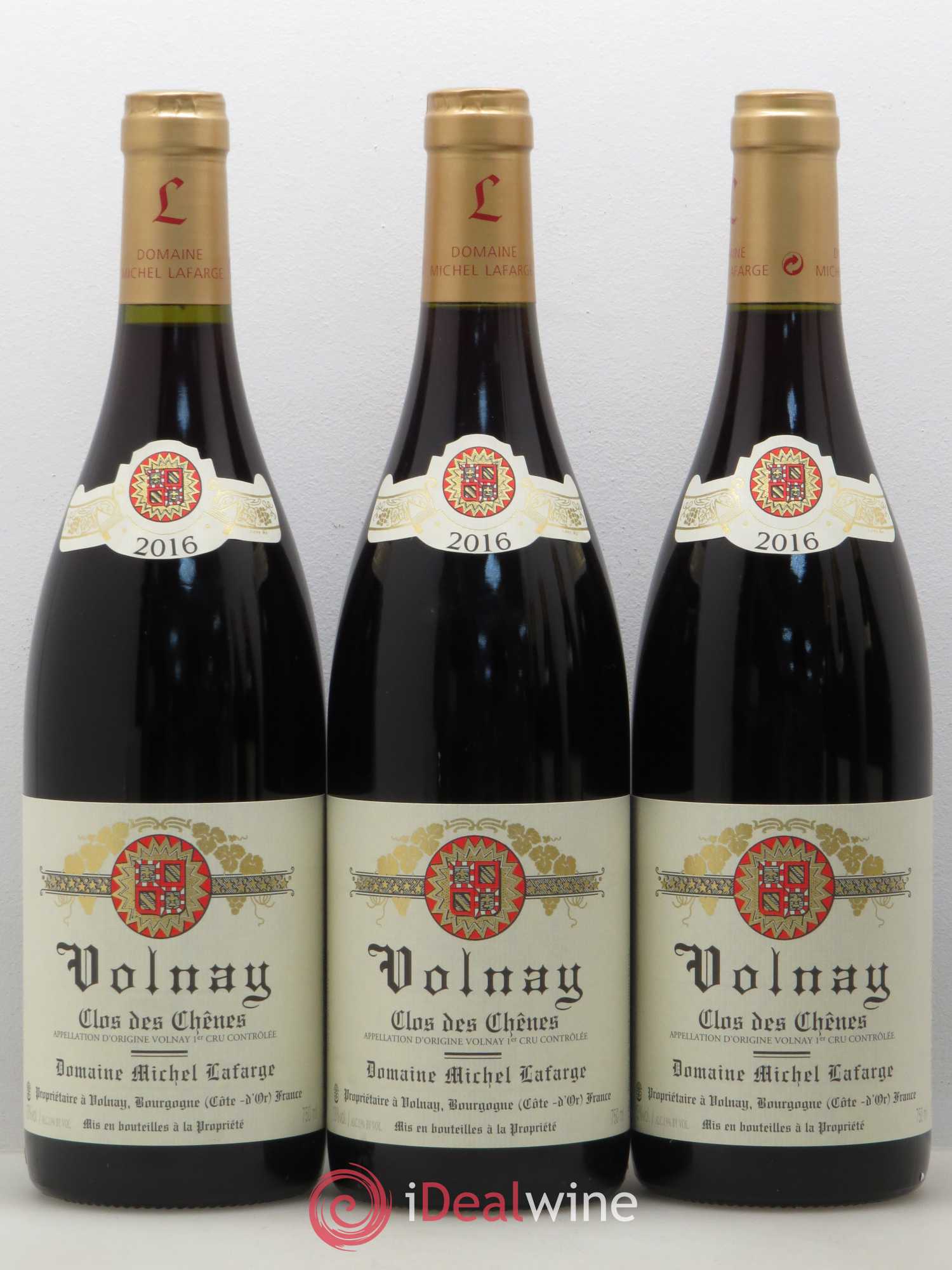 Volnay 1er Cru Clos des Chênes Lafarge (Domaine) 2016 - Lot de 6 bouteilles - 2