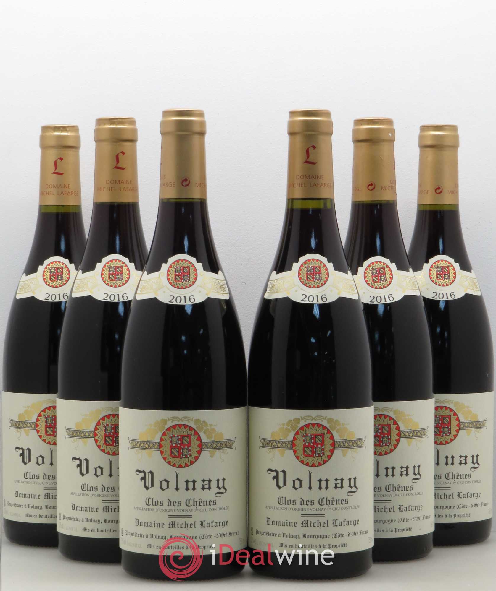 Volnay 1er Cru Clos des Chênes Lafarge (Domaine) 2016 - Lot de 6 bouteilles - 0