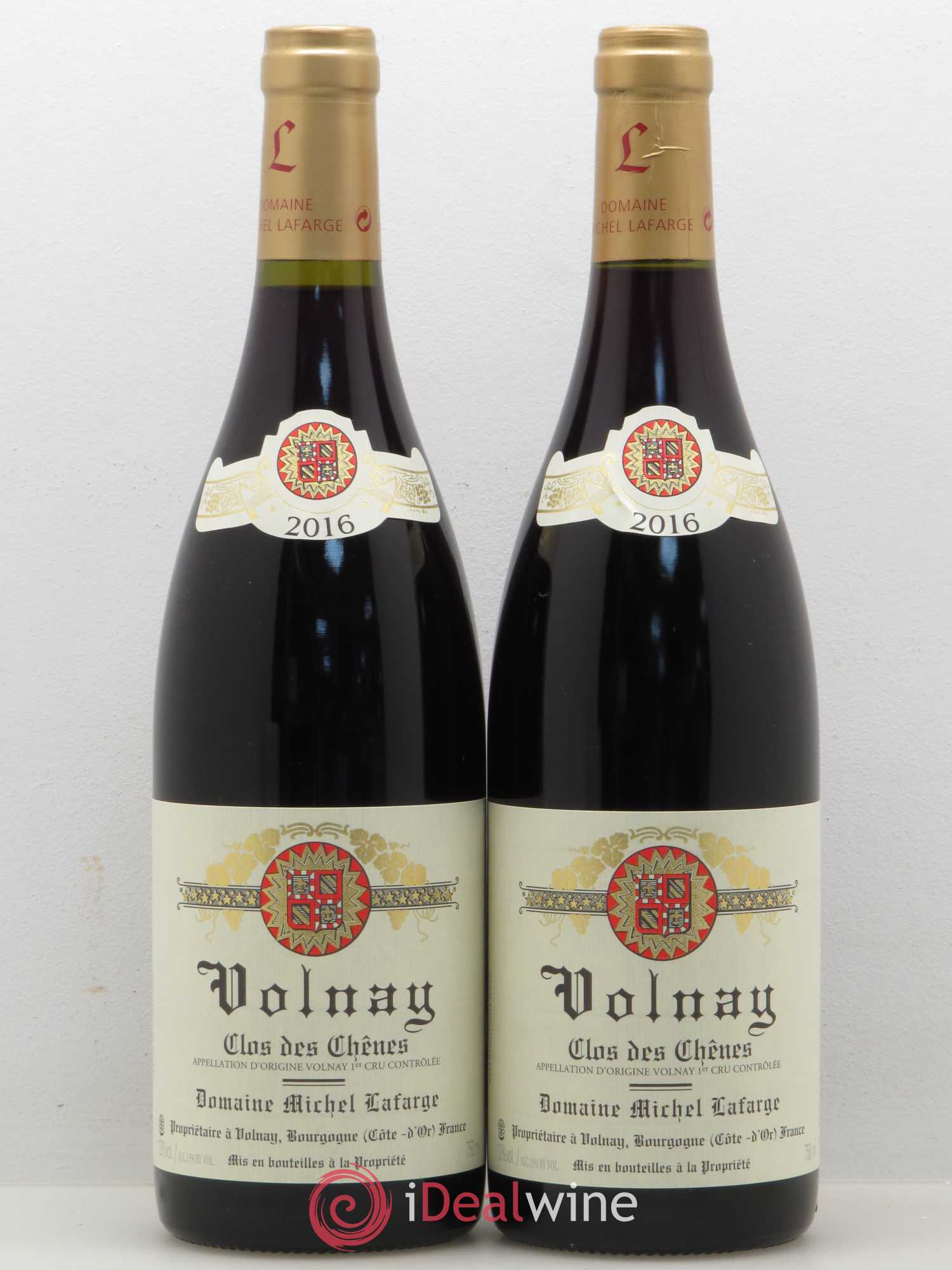 Volnay 1er Cru Clos des Chênes Lafarge (Domaine) 2016 - Lot de 2 bouteilles - 0