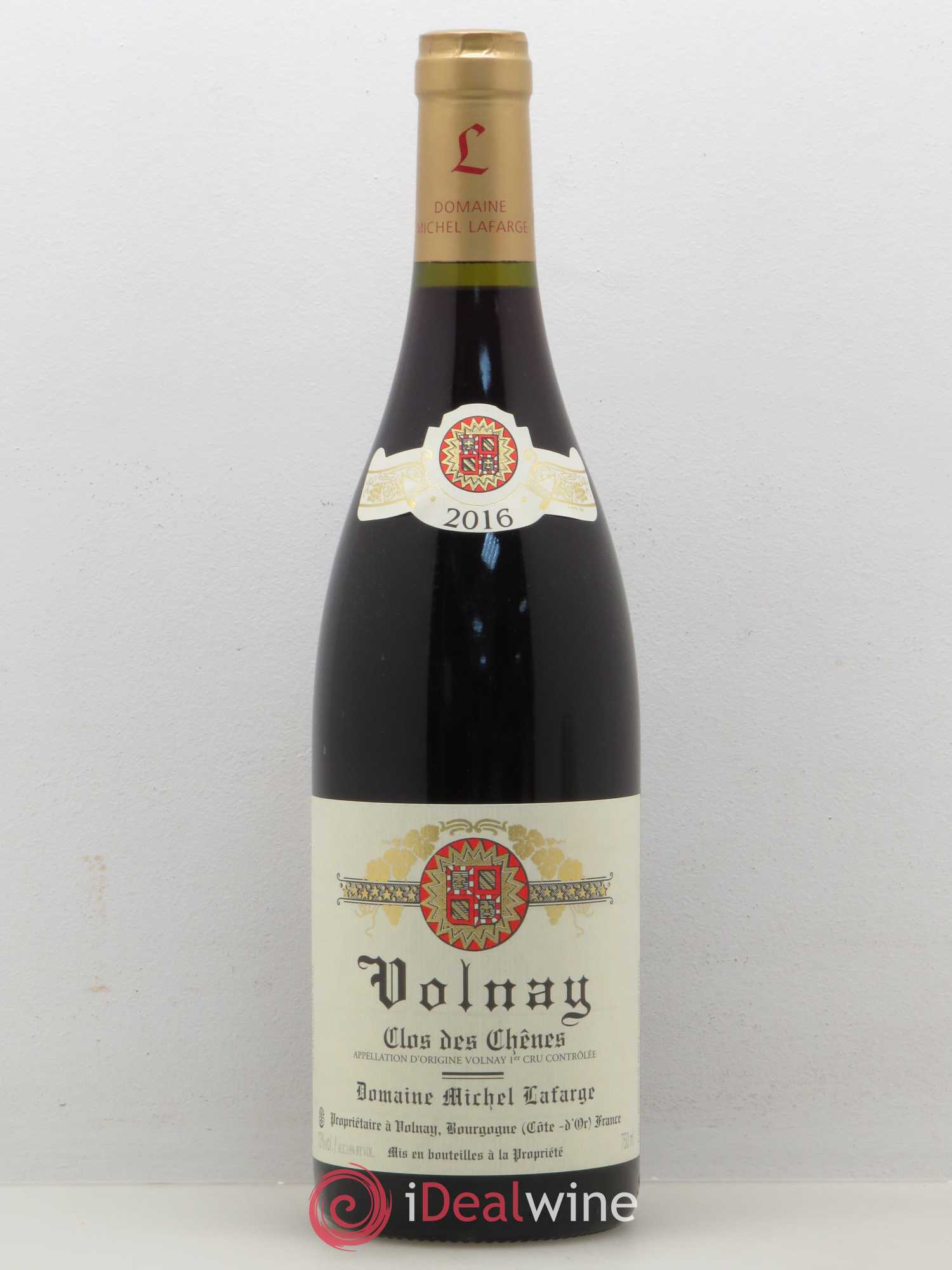 Volnay 1er Cru Clos des Chênes Lafarge (Domaine) 2016 - Lot de 1 bouteille - 0