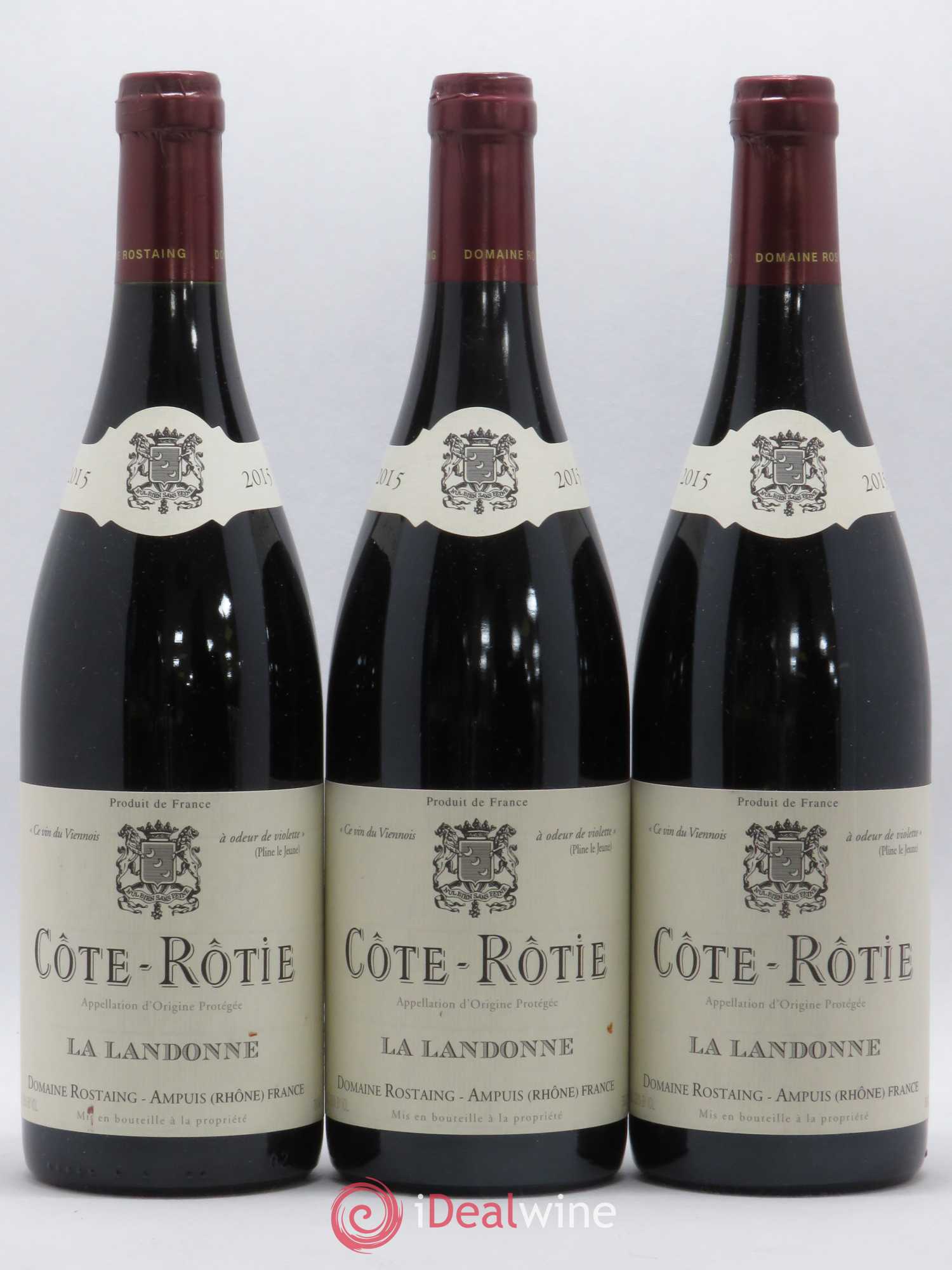 Côte-Rôtie La Landonne René Rostaing 2015 - Posten von 3 Flaschen - 0