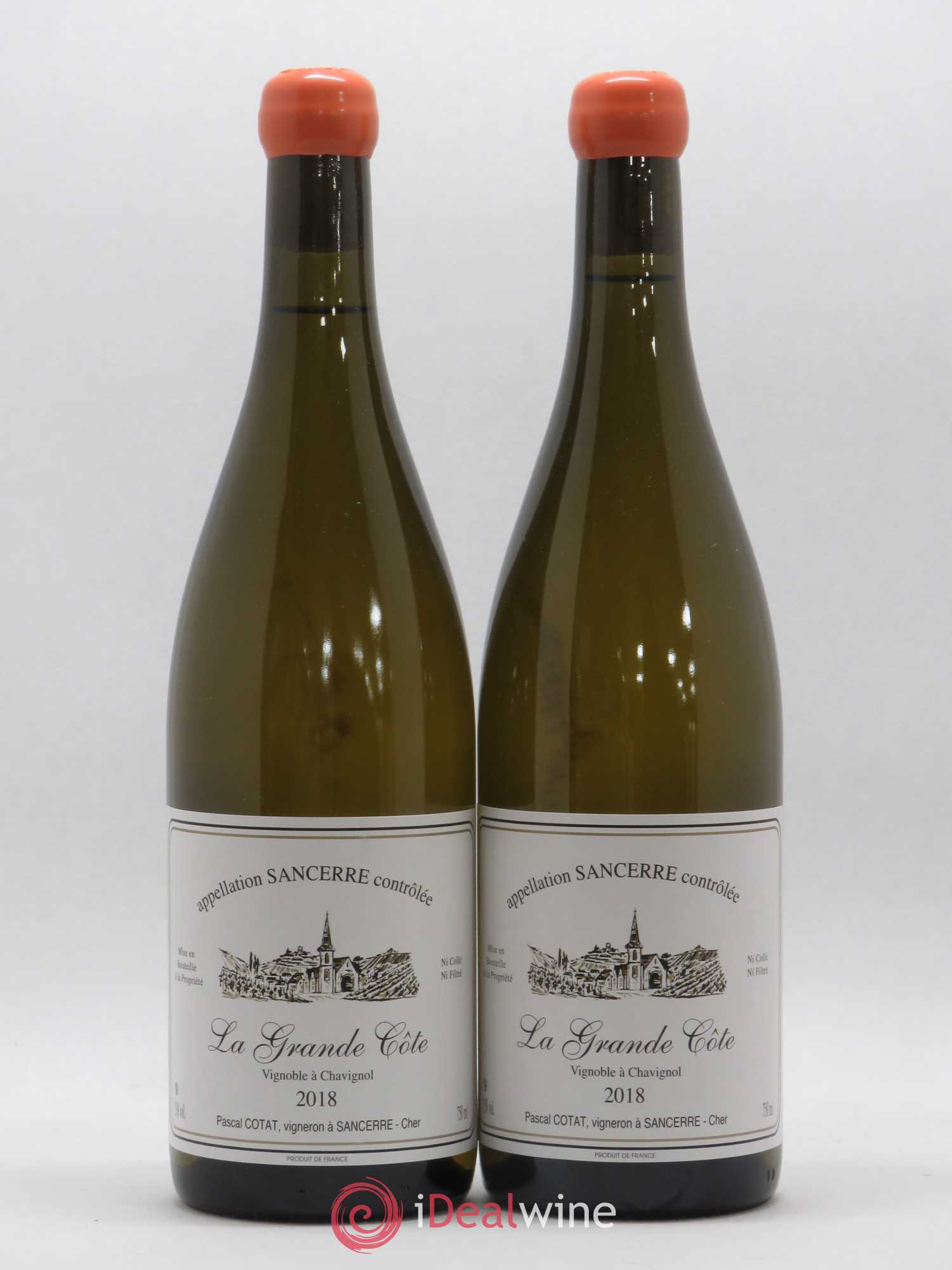 Sancerre La Grande Côte Pascal Cotat 2018 - Lot de 2 bouteilles - 0