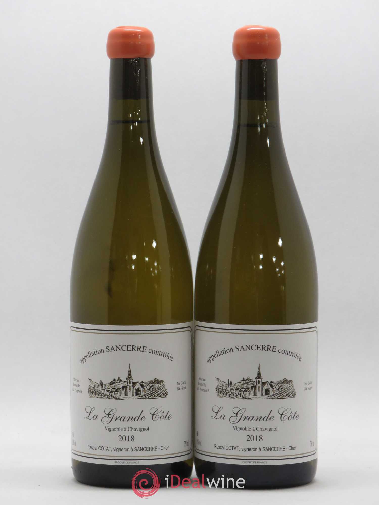 Sancerre La Grande Côte Pascal Cotat 2018 - Lot de 2 bouteilles - 0