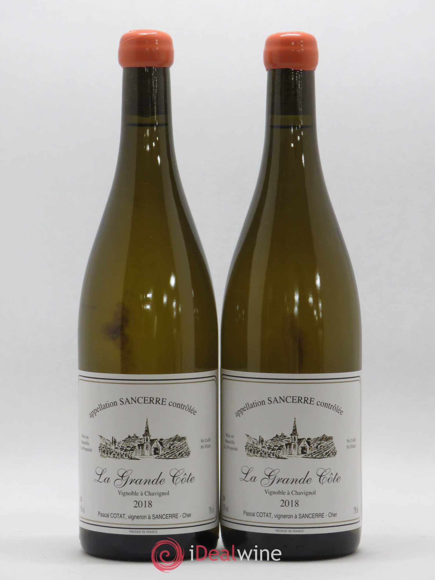 Sancerre La Grande Côte Pascal Cotat 2018 - Lot de 2 bouteilles - 0
