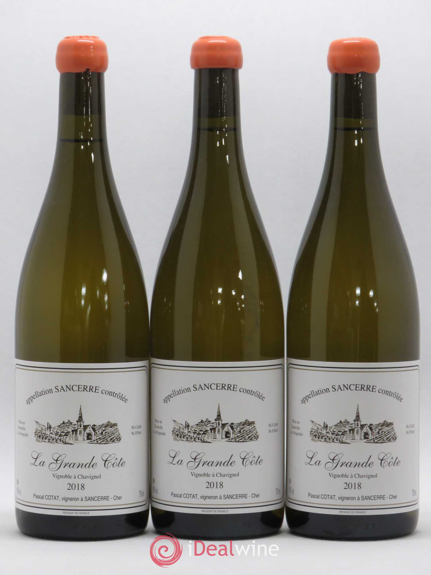 Sancerre La Grande Côte Pascal Cotat 2018 - Lot de 6 bouteilles - 1