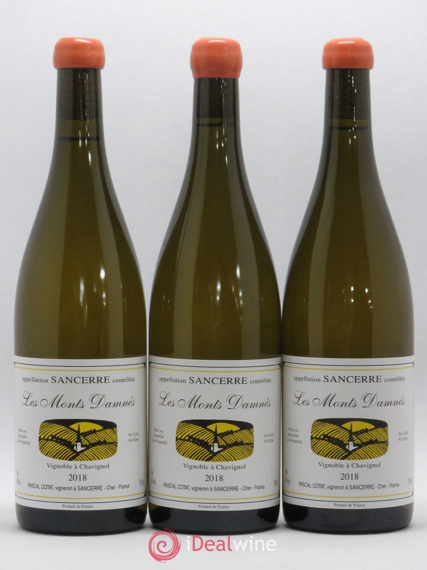 Sancerre Les Monts Damnés Pascal Cotat 2018 - Lot de 6 bouteilles - 2