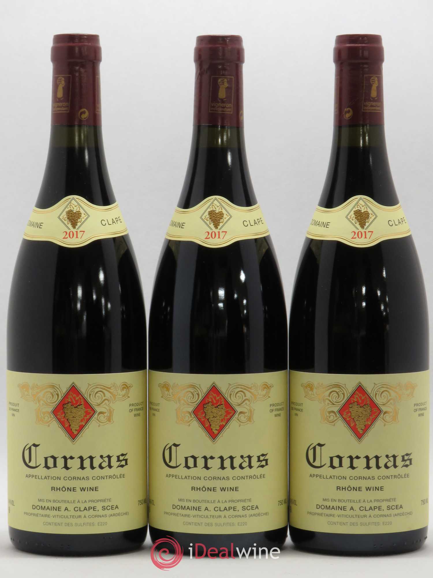 Cornas Auguste Clape 2017 - Lot de 6 bouteilles - 2
