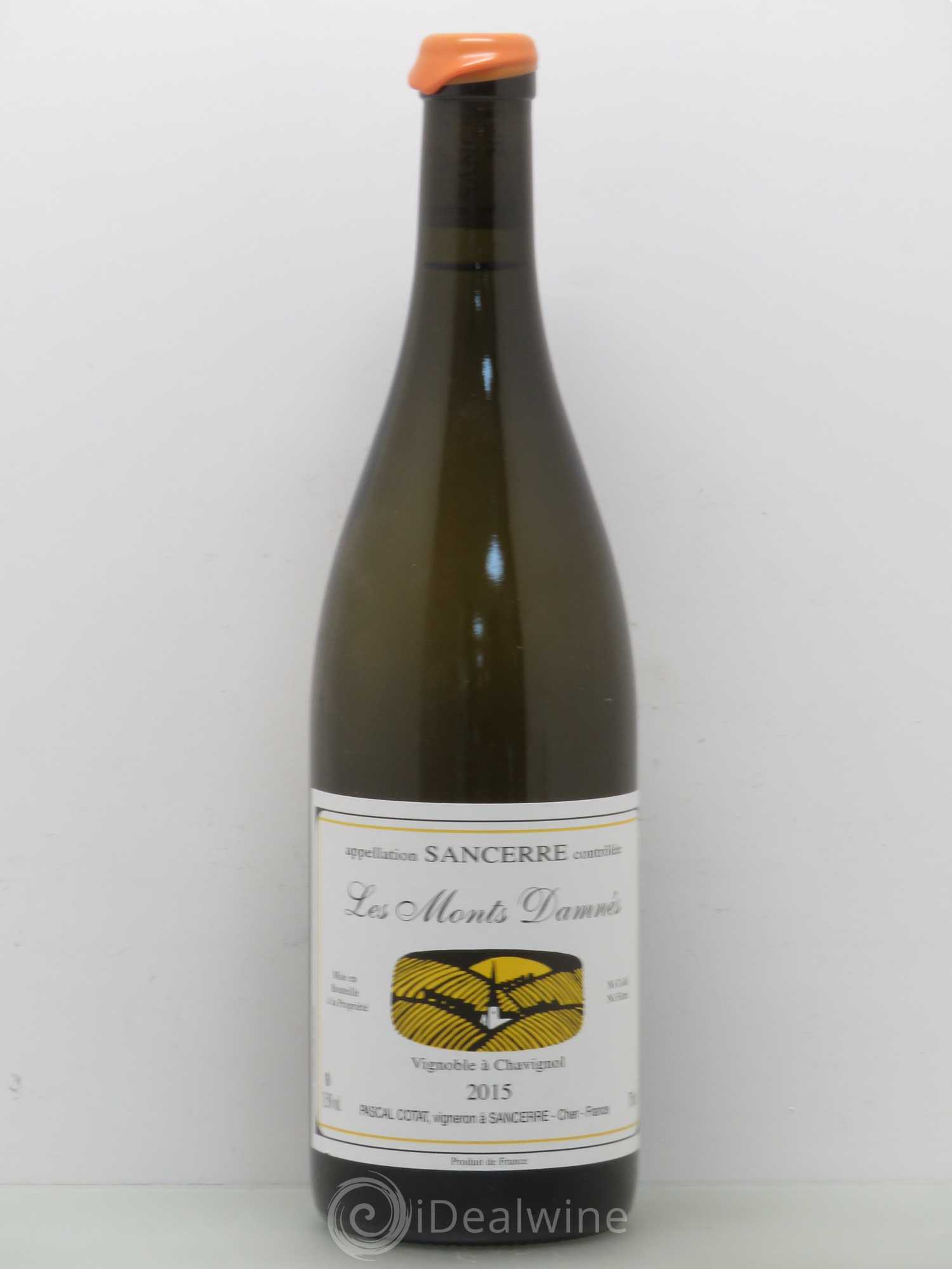 Sancerre Monts Damnes Pascal Cotat 2015 - Posten von 1 Flasche - 0