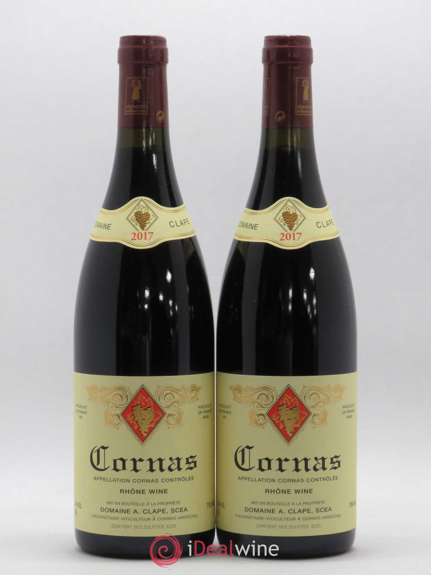 Cornas Auguste Clape 2017 - Lot de 2 bouteilles - 0