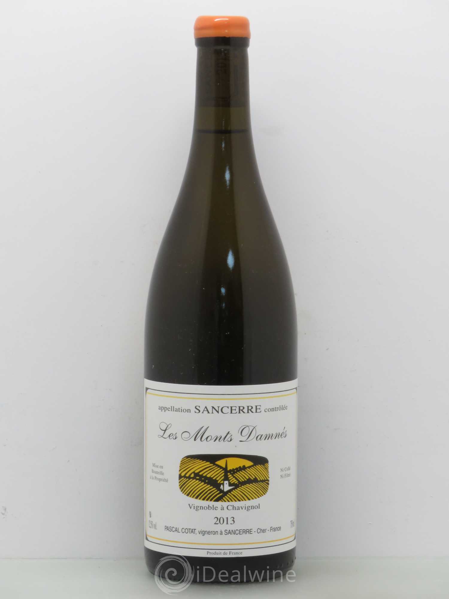 Sancerre Monts Damnes Pascal Cotat 2013 - Posten von 1 Flasche - 0