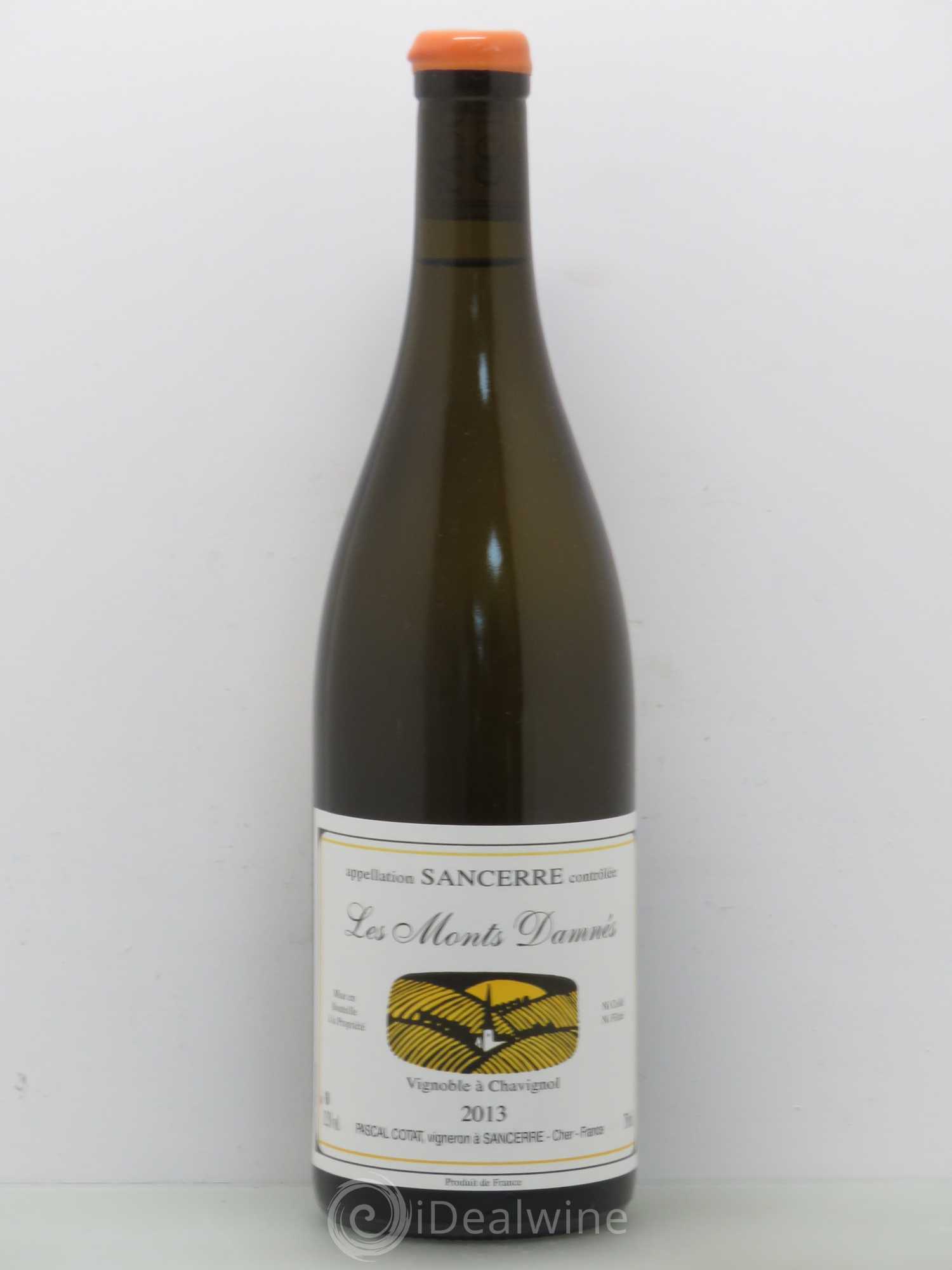 Sancerre Monts Damnes Pascal Cotat 2013 - Posten von 1 Flasche - 0
