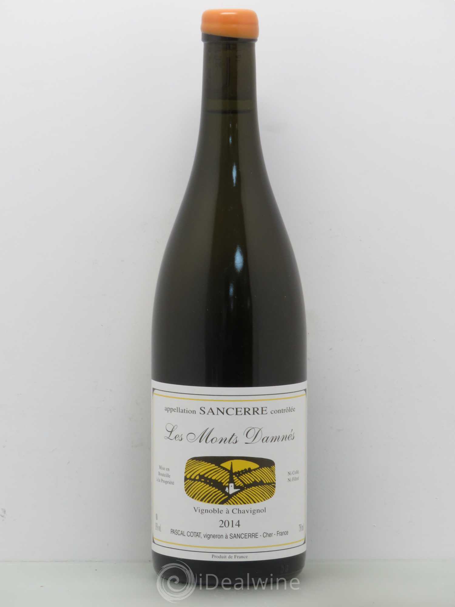 Sancerre Monts Damnes Pascal Cotat 2014 - Posten von 1 Flasche - 0