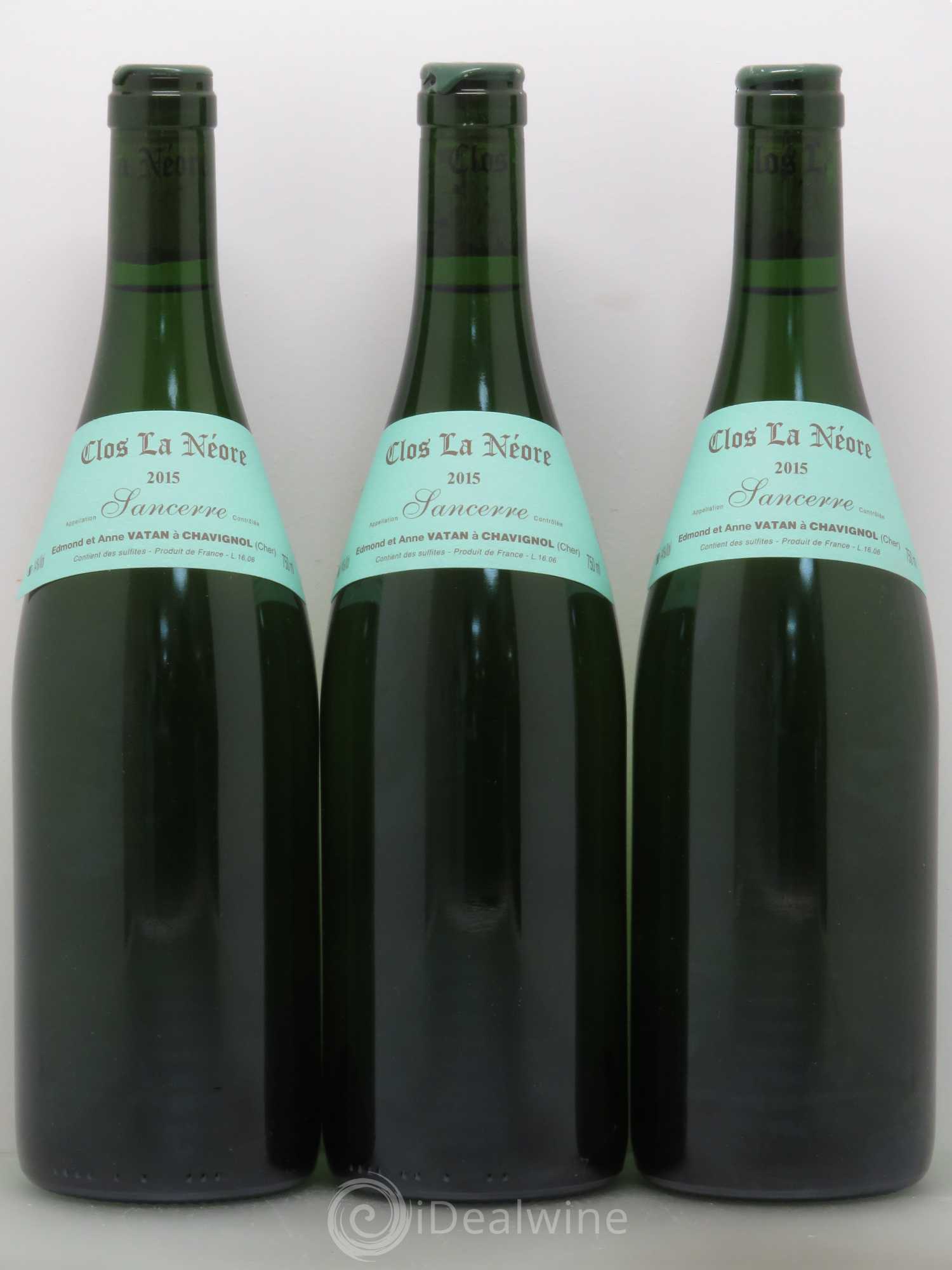 Sancerre Clos la Neore Edmond Vatan 2015 - Lot de 6 bouteilles - 2