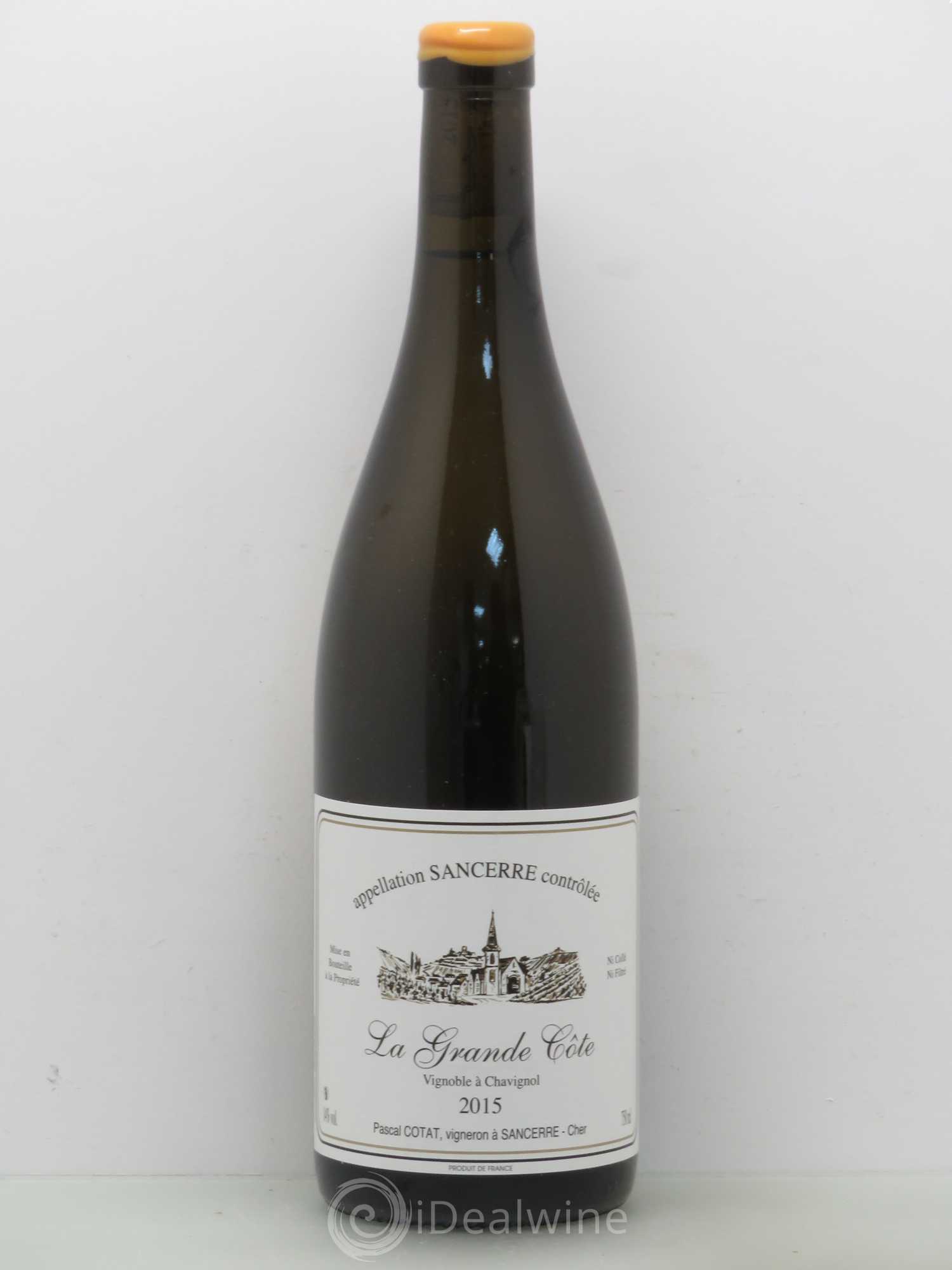 Sancerre Grande Côte Pascal Cotat 2015 - Posten von 1 Flasche - 0