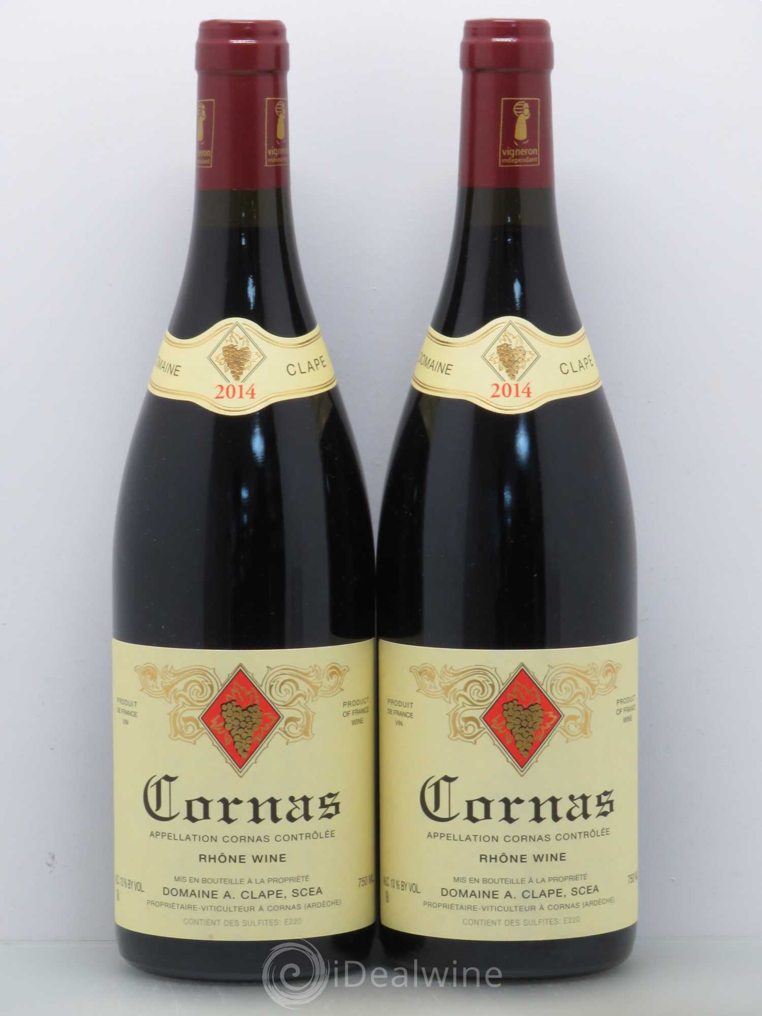 Cornas Auguste Clape 2014 - Lot de 2 bouteilles - 0
