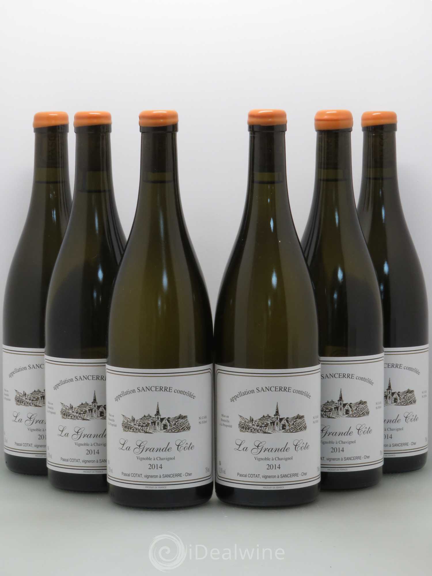 Sancerre Grande Côte Pascal Cotat 2014 - Posten von 6 Flaschen - 0