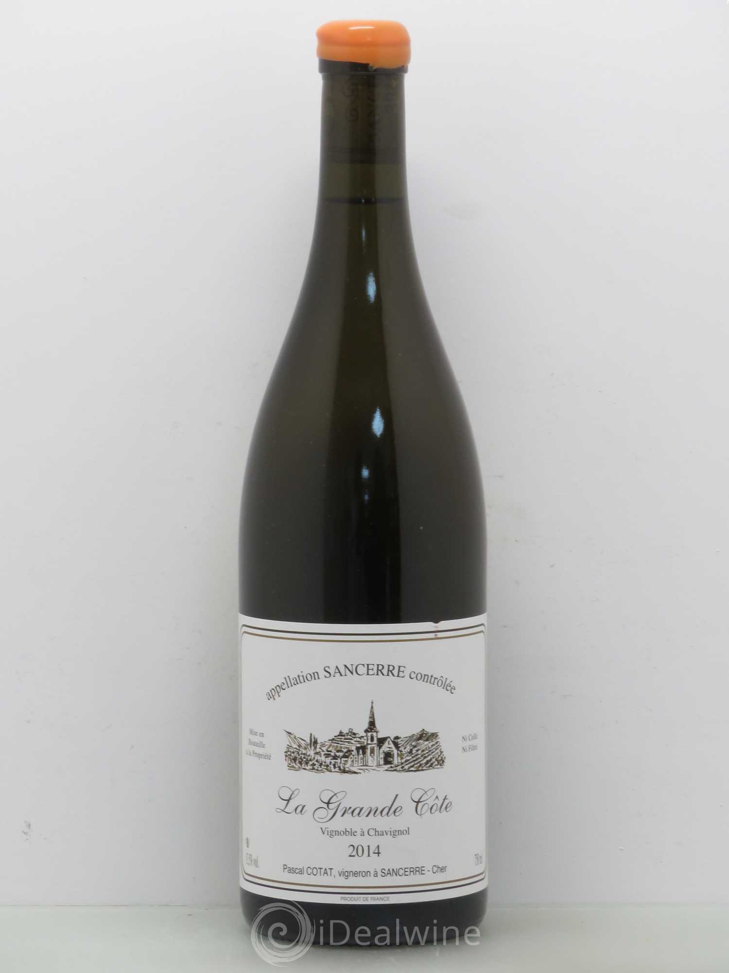 Sancerre Grande Côte Pascal Cotat 2014 - Posten von 1 Flasche - 0