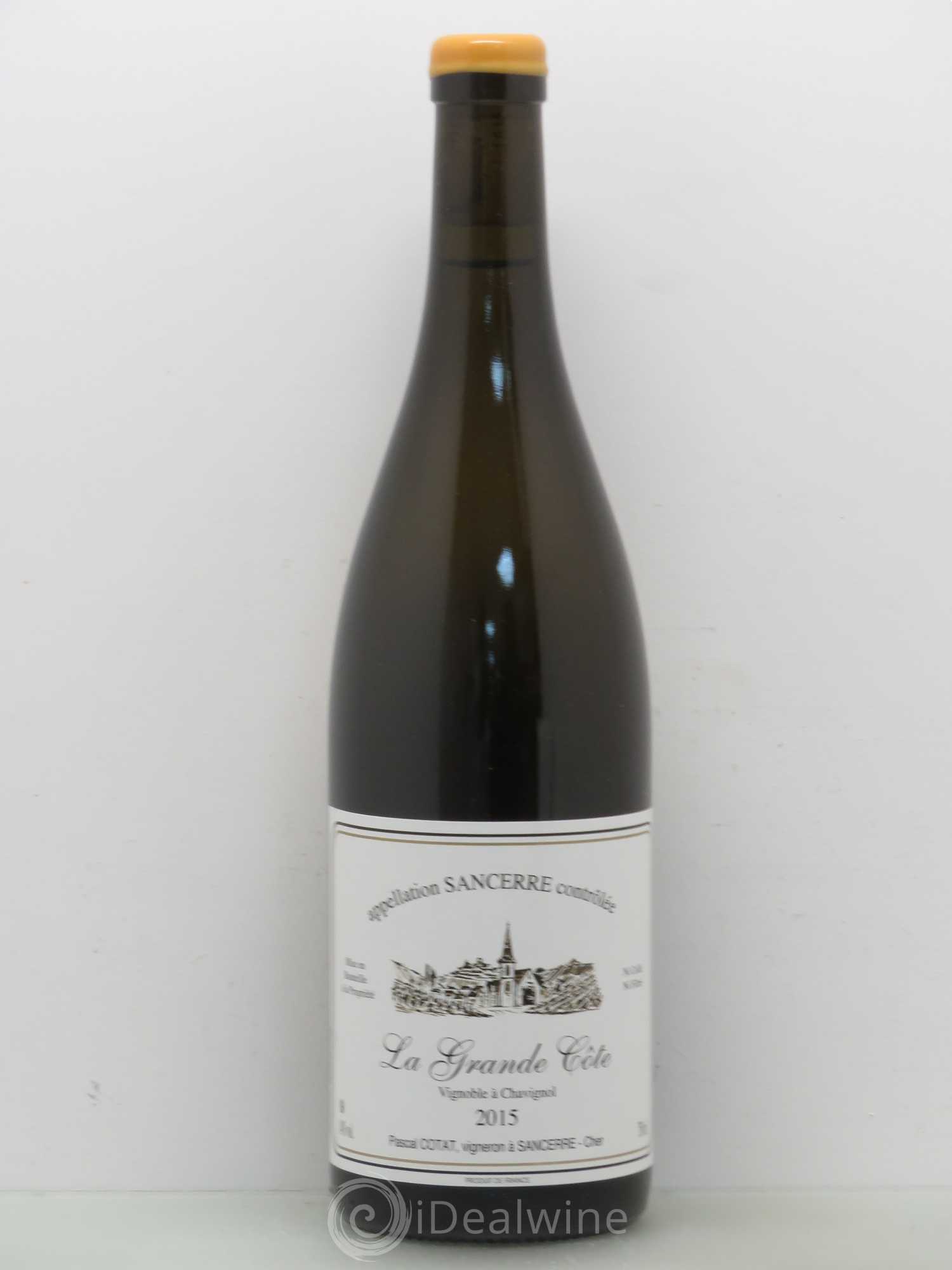 Sancerre Grande Côte Pascal Cotat 2015 - Posten von 1 Flasche - 0