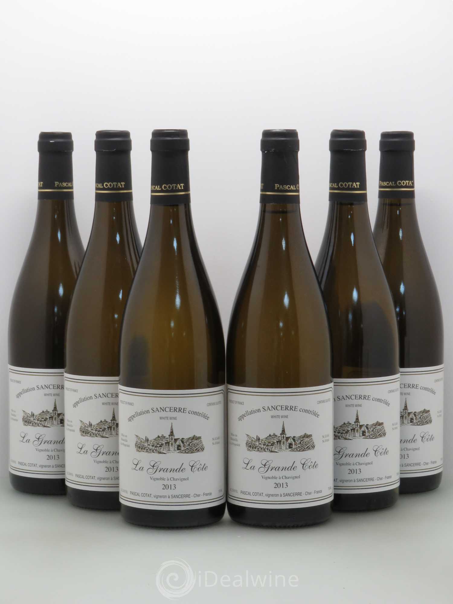 Sancerre Grande Côte Pascal Cotat 2013 - Posten von 6 Flaschen - 0