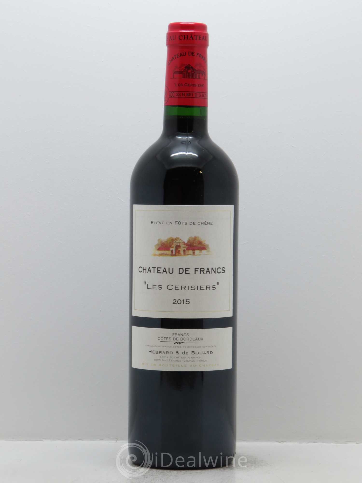 Château de Francs - Les Cerisiers 2015 - Lot de 1 bouteille - 0