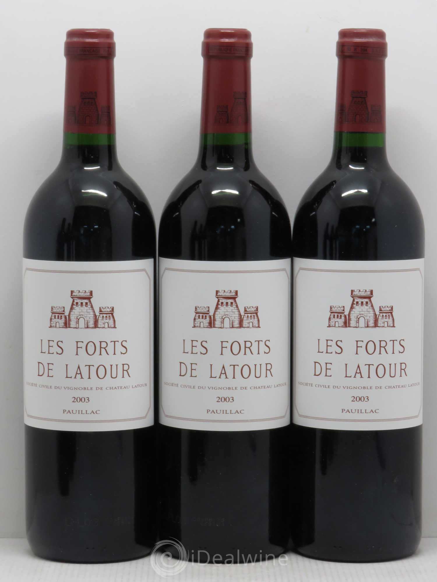 Les Forts de Latour Second Vin 2003 - Lot de 6 bouteilles - 1