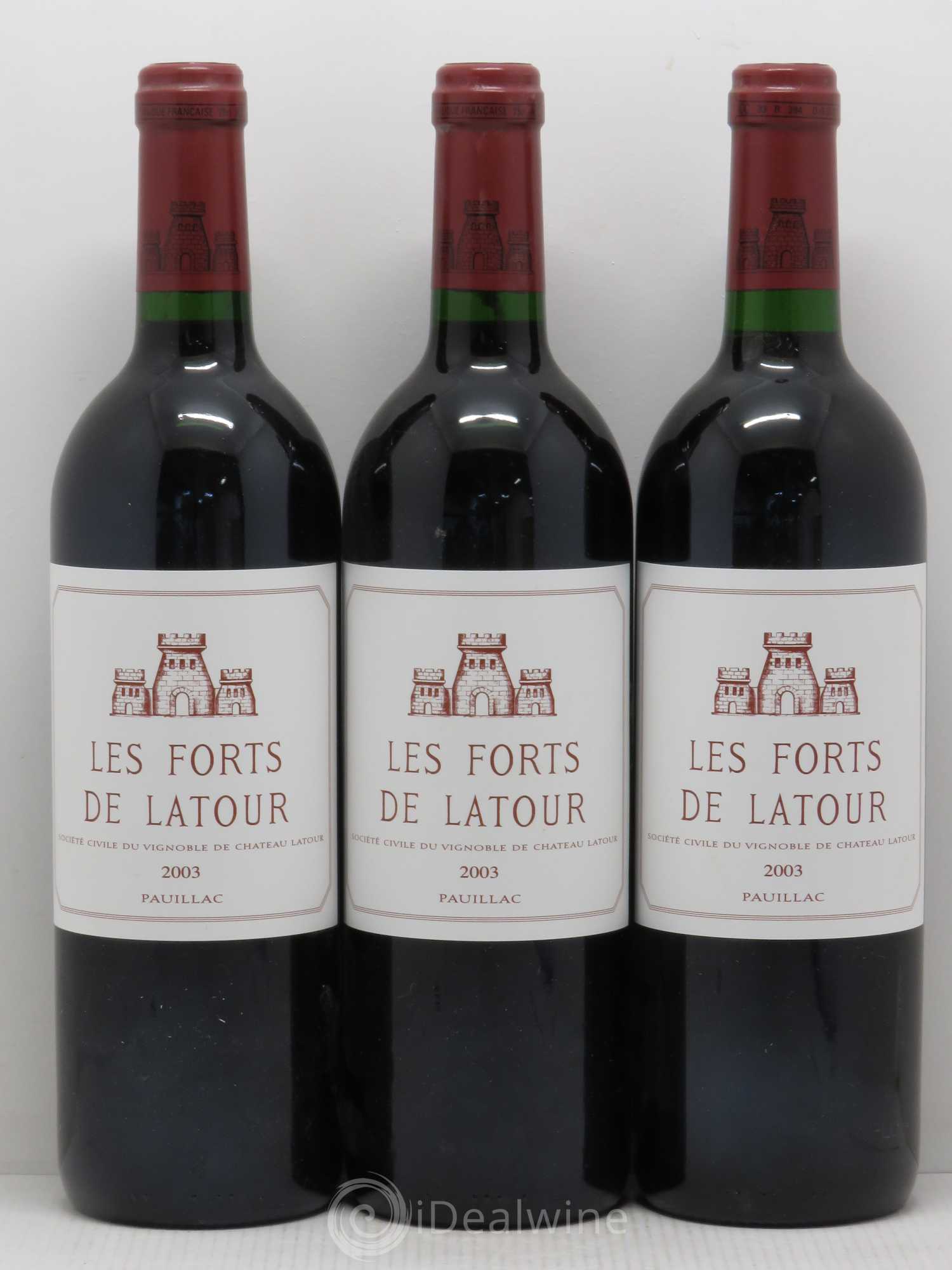 Les Forts de Latour Second Vin 2003 - Lot de 6 bouteilles - 2