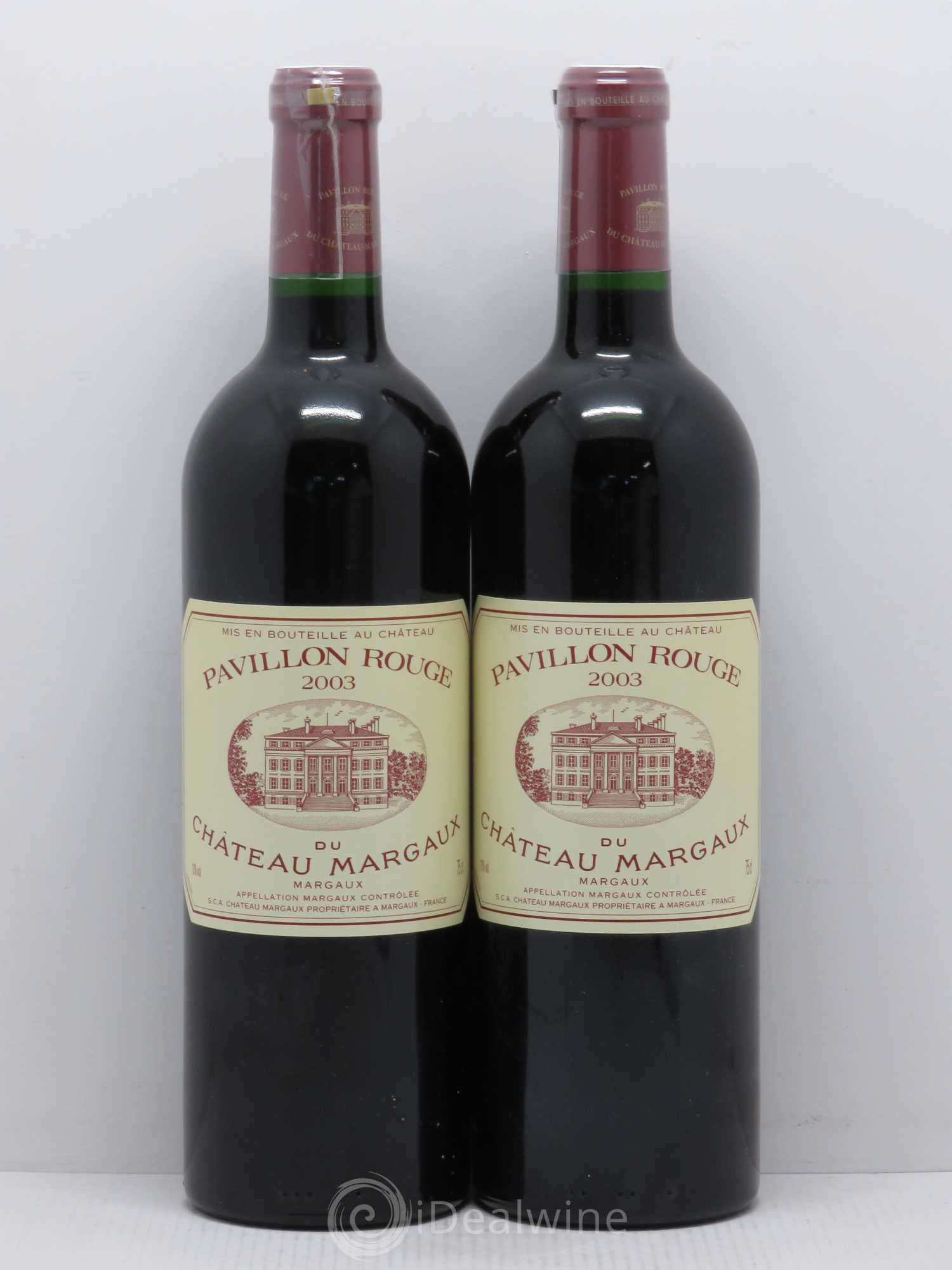 Pavillon Rouge du Château Margaux Second Vin 2003 - Lot de 5 bouteilles - 2