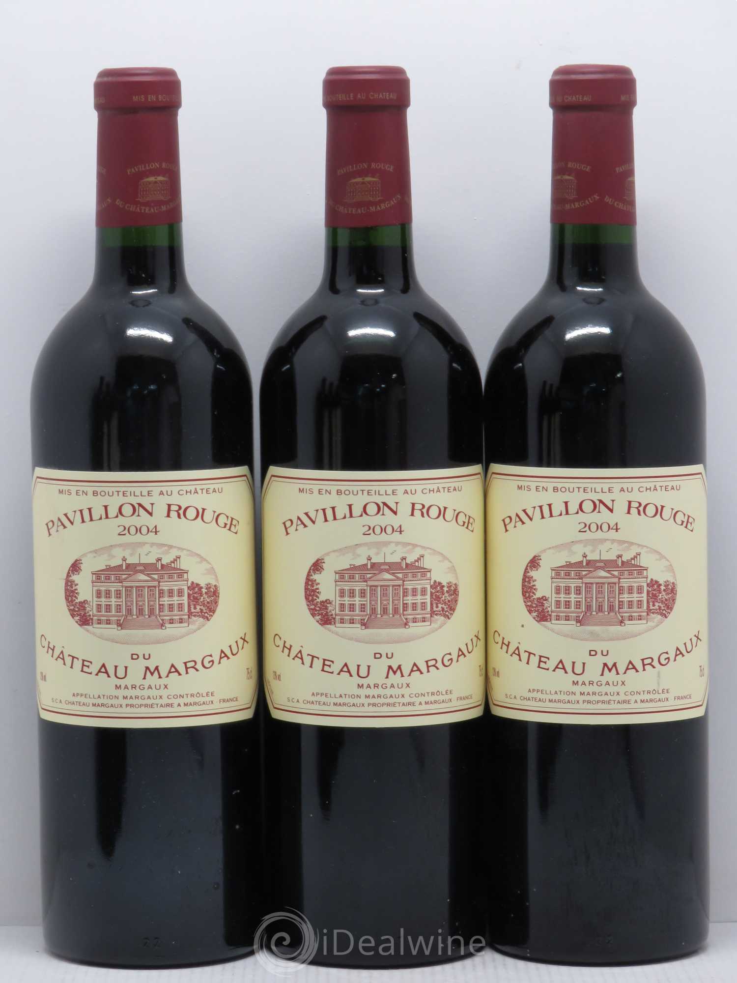 Pavillon Rouge du Château Margaux Second Vin 2004 - Lot de 6 bouteilles - 1