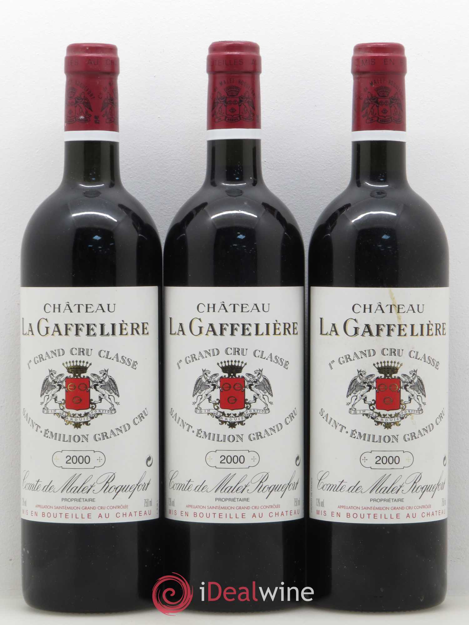 Château la Gaffelière 1er Grand Cru Classé B 2000 - Lot de 6 bouteilles - 1