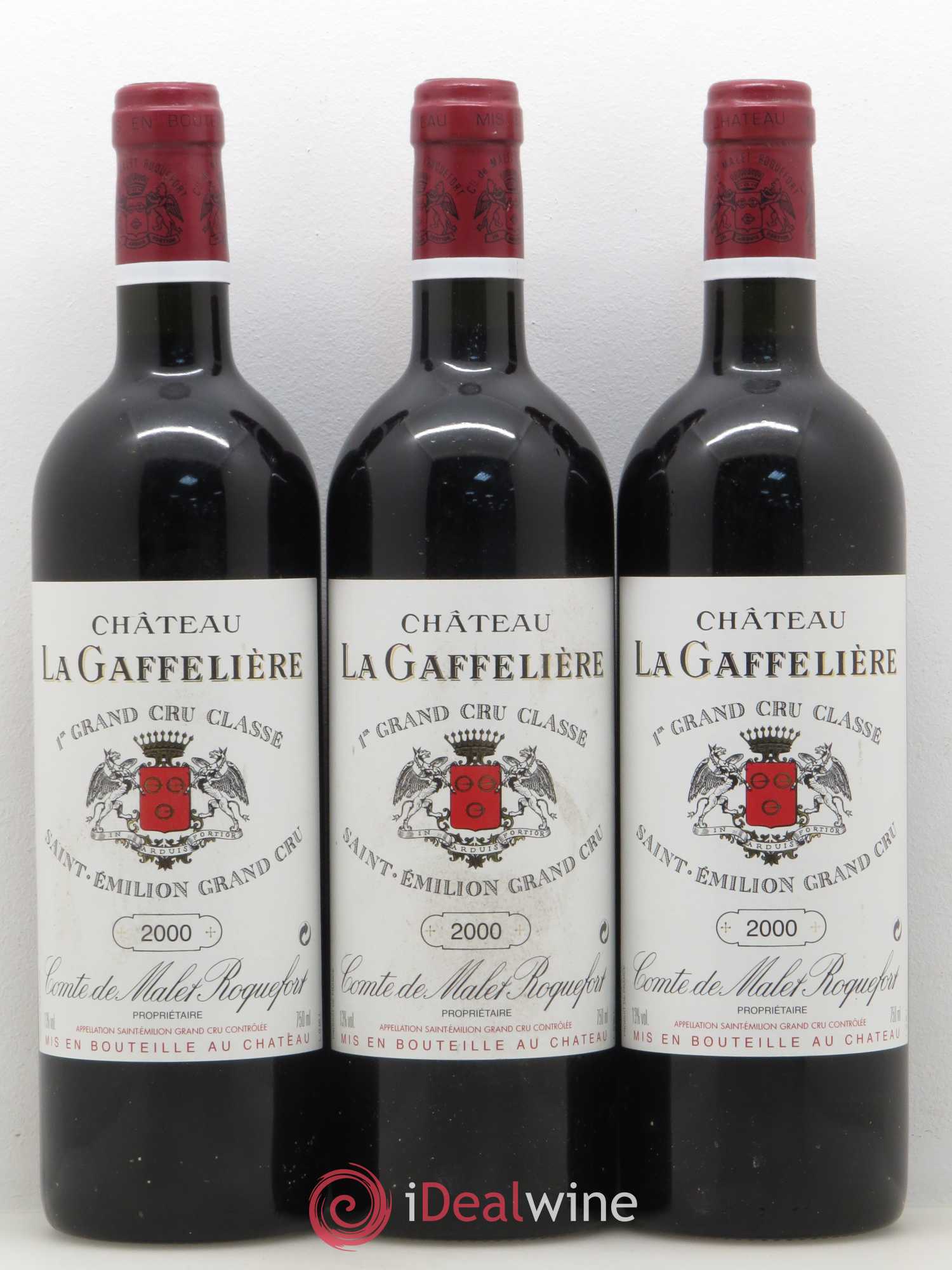 Château la Gaffelière 1er Grand Cru Classé B 2000 - Lot de 6 bouteilles - 2