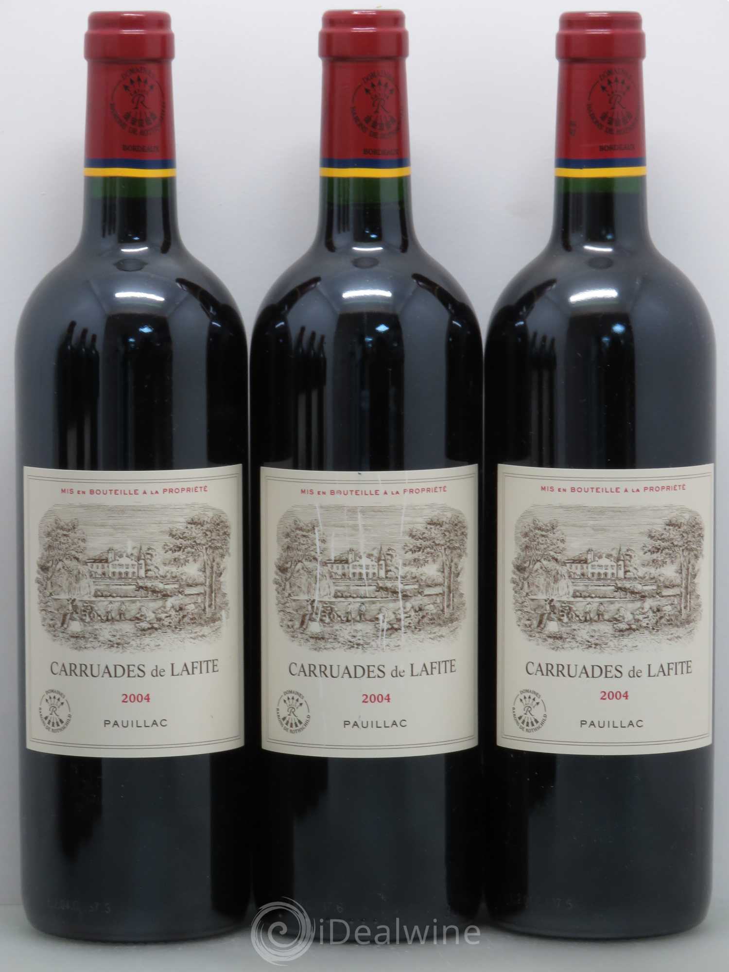Carruades de Lafite Rothschild Second Vin 2004 - Lot de 6 bouteilles - 1