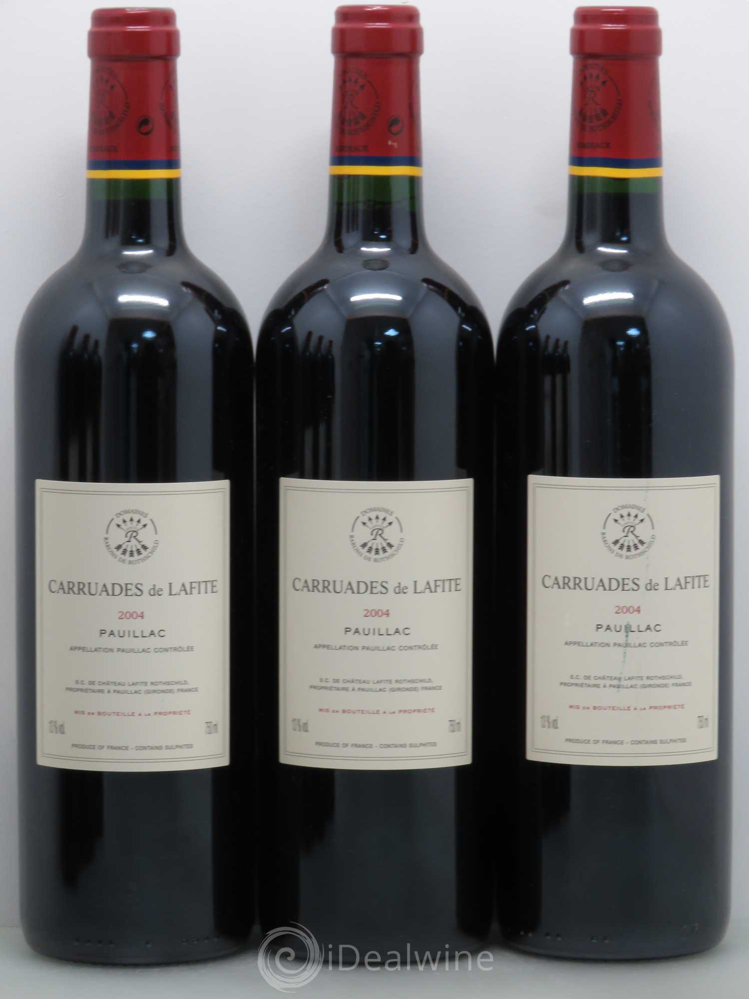 Carruades de Lafite Rothschild Second Vin 2004 - Lot de 6 bouteilles - 2