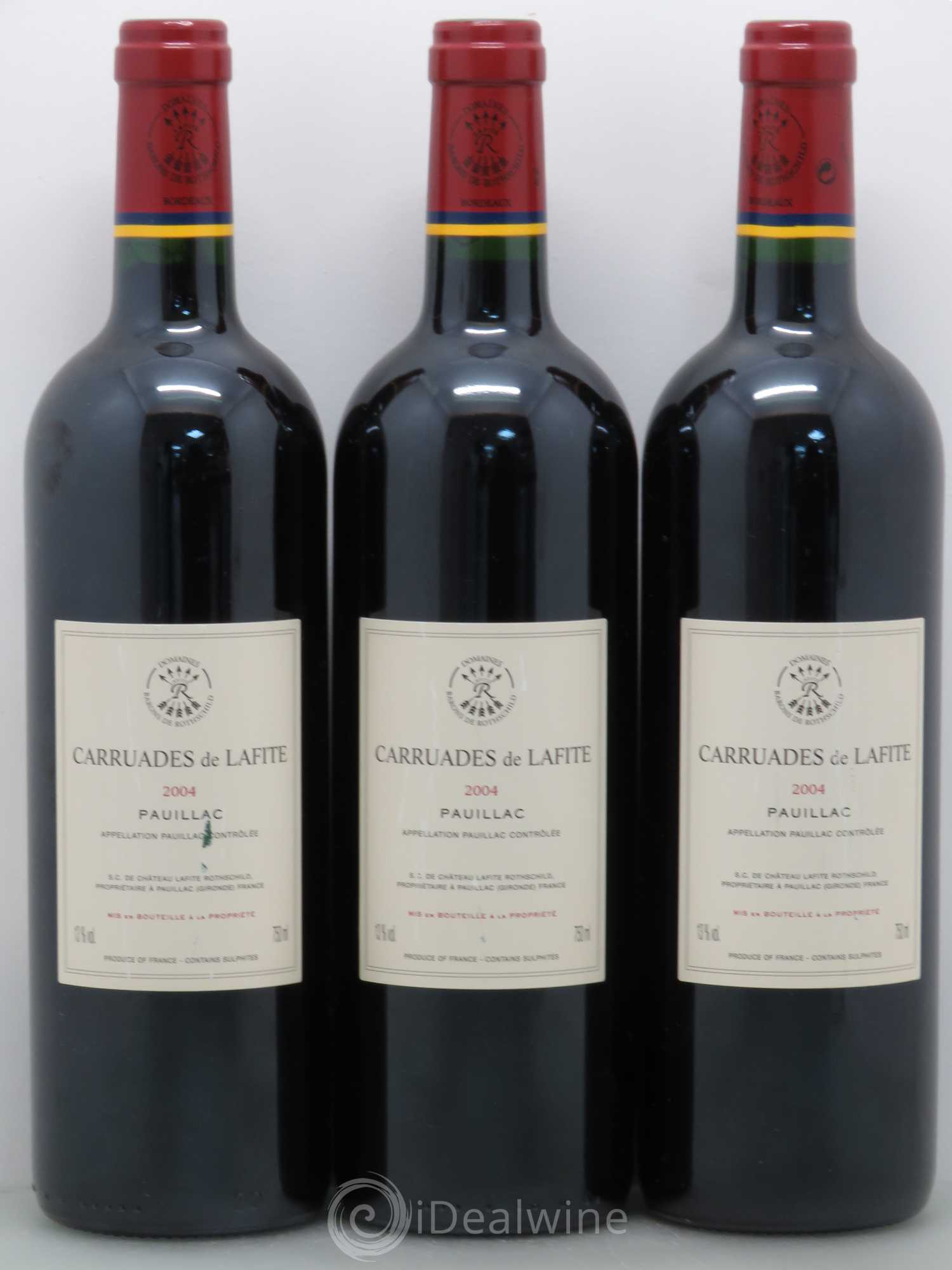Carruades de Lafite Rothschild Second Vin 2004 - Lot de 6 bouteilles - 4