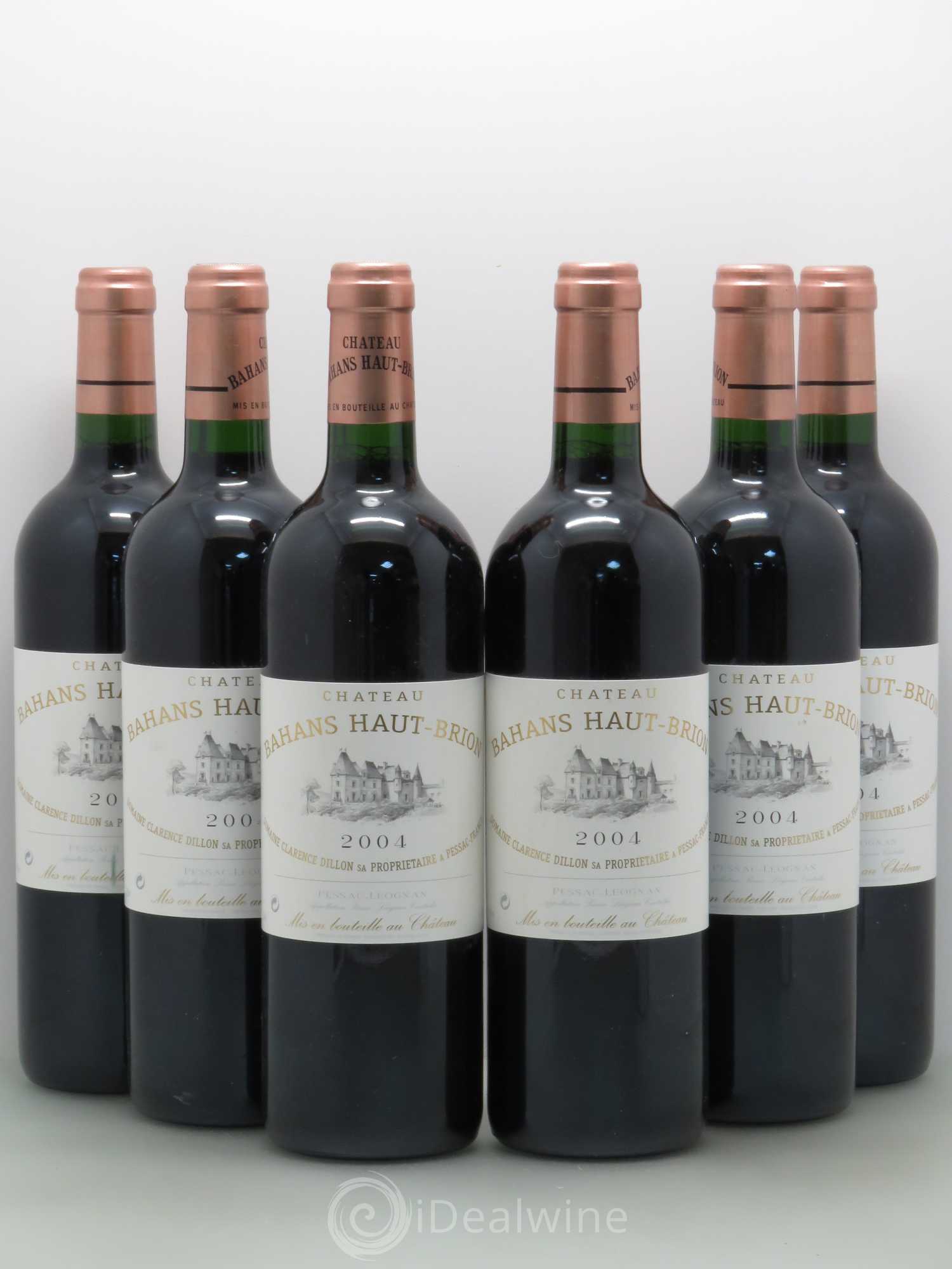 Clarence (Bahans) de Haut-Brion Second Vin 2004 - Lot de 6 bouteilles - 0