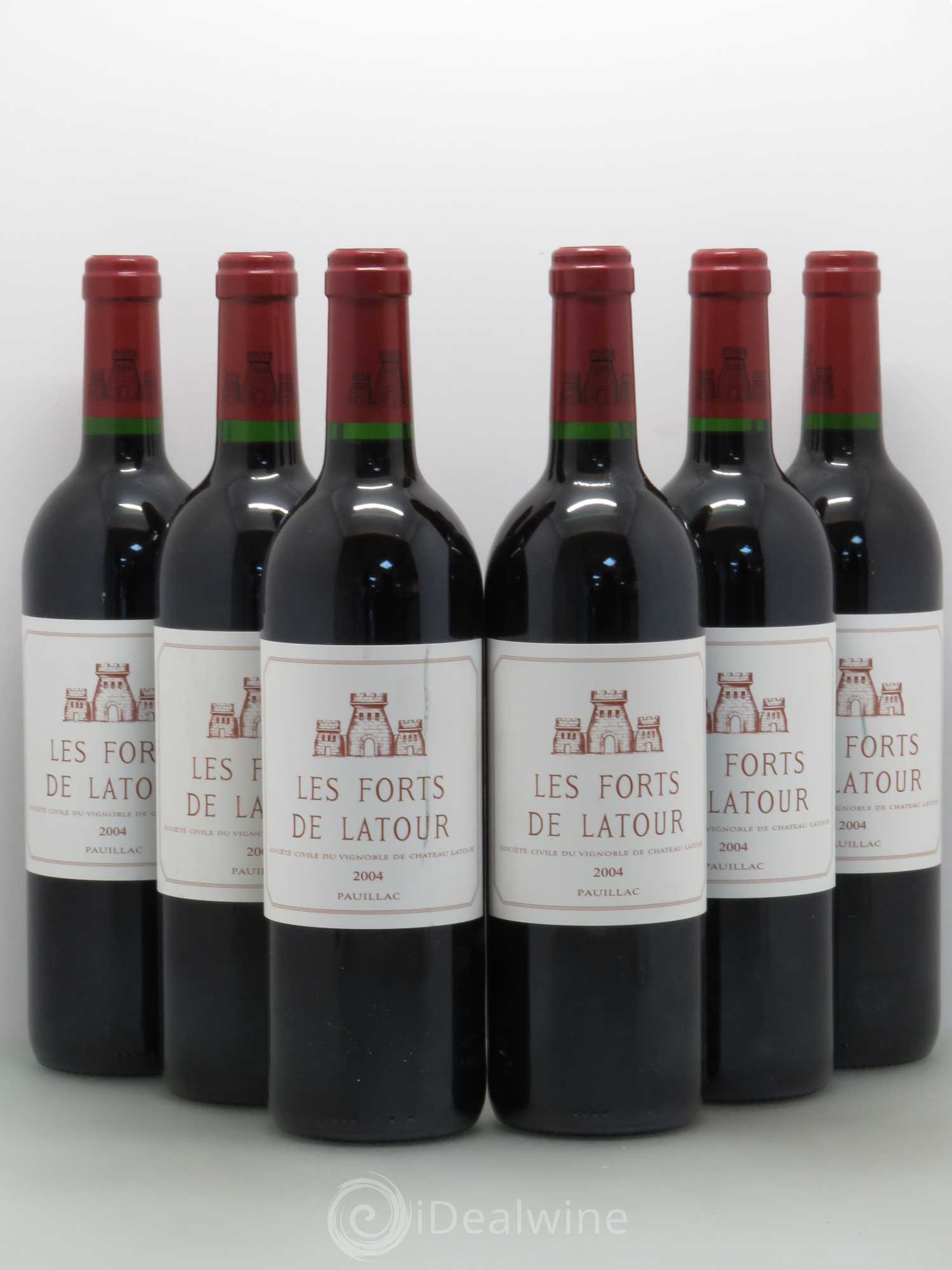 Les Forts de Latour Second Vin 2004 - Lot de 6 bouteilles - 0