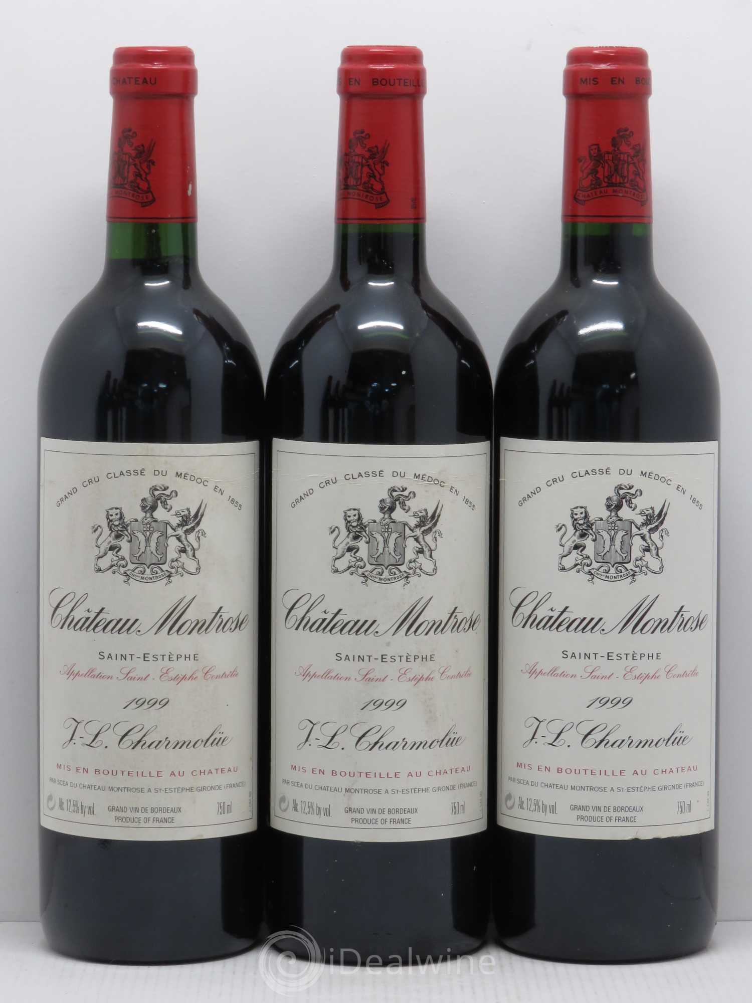 Château Montrose 2ème Grand Cru Classé 1999 - Lot de 6 bouteilles - 1