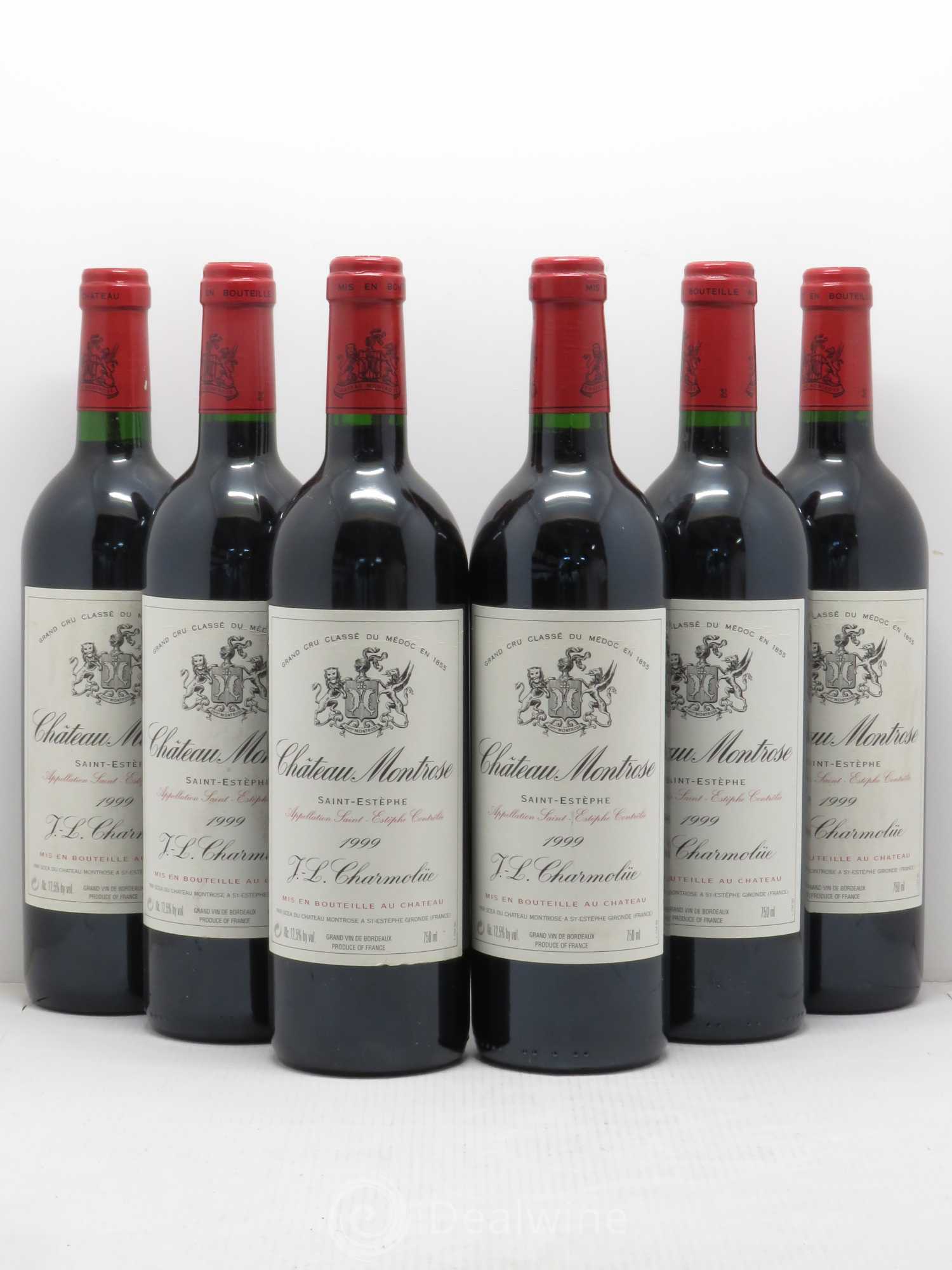 Château Montrose 2ème Grand Cru Classé 1999 - Lot de 6 bouteilles - 0