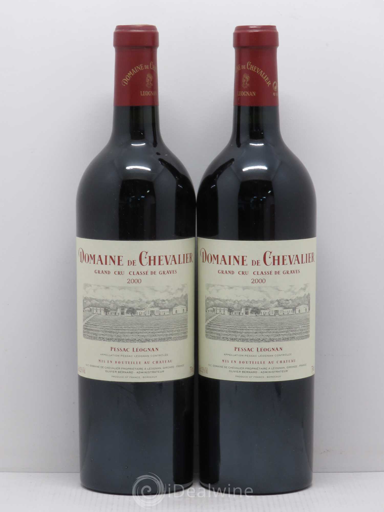 Domaine de Chevalier Cru Classé de Graves 2000 - Lot de 5 bouteilles - 2