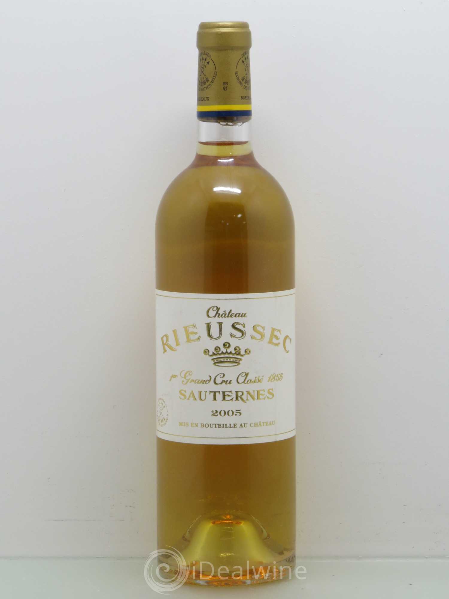 Château Rieussec 1er Grand Cru Classé 2005 - Posten von 1 Flasche - 0