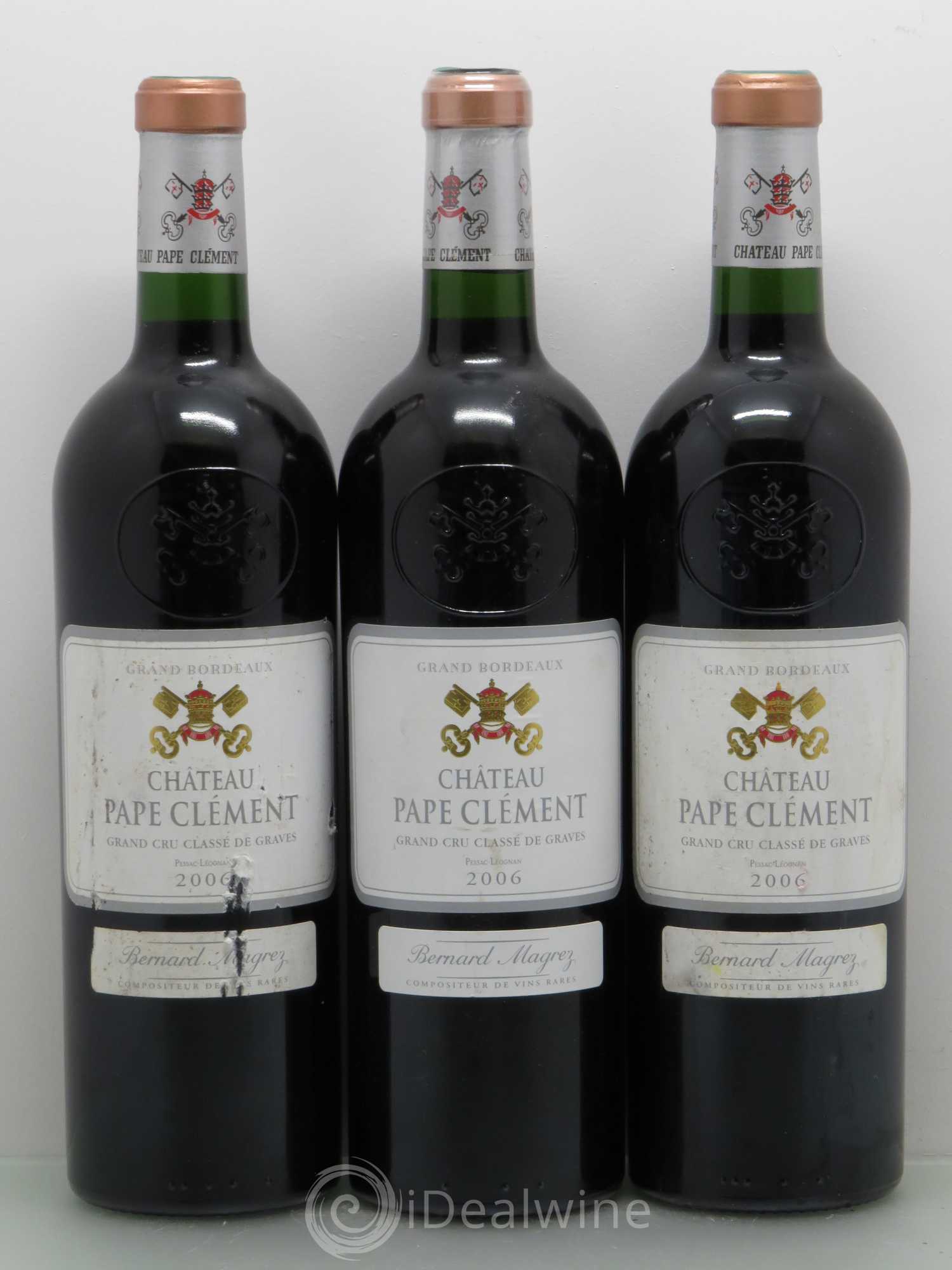 Château Pape Clément Cru Classé de Graves 2006 - Lot de 6 bouteilles - 1