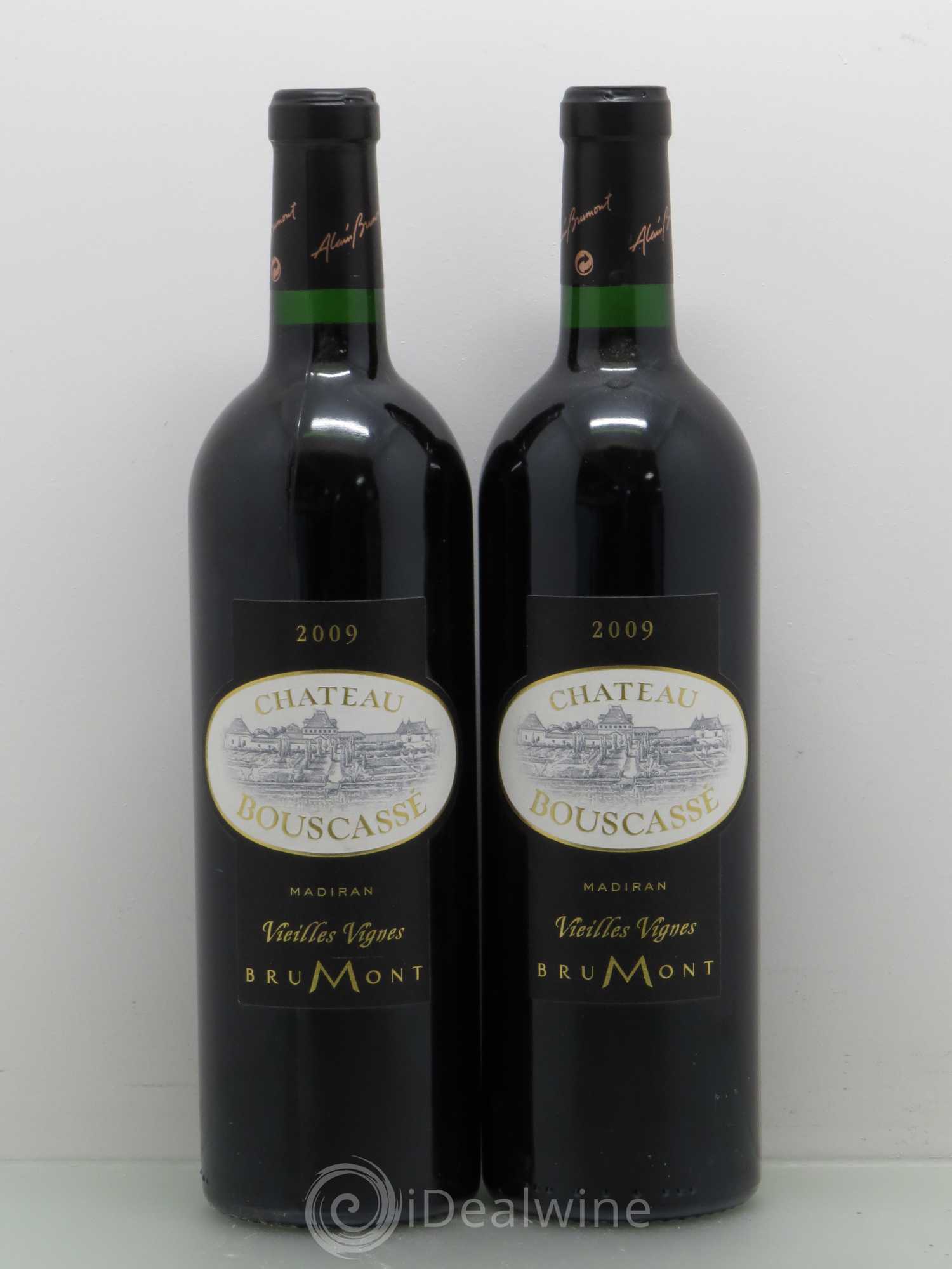 Madiran Vieilles Vignes Château Bouscassé - Alain Brumont 2009 - Lot de 4 bouteilles - 1