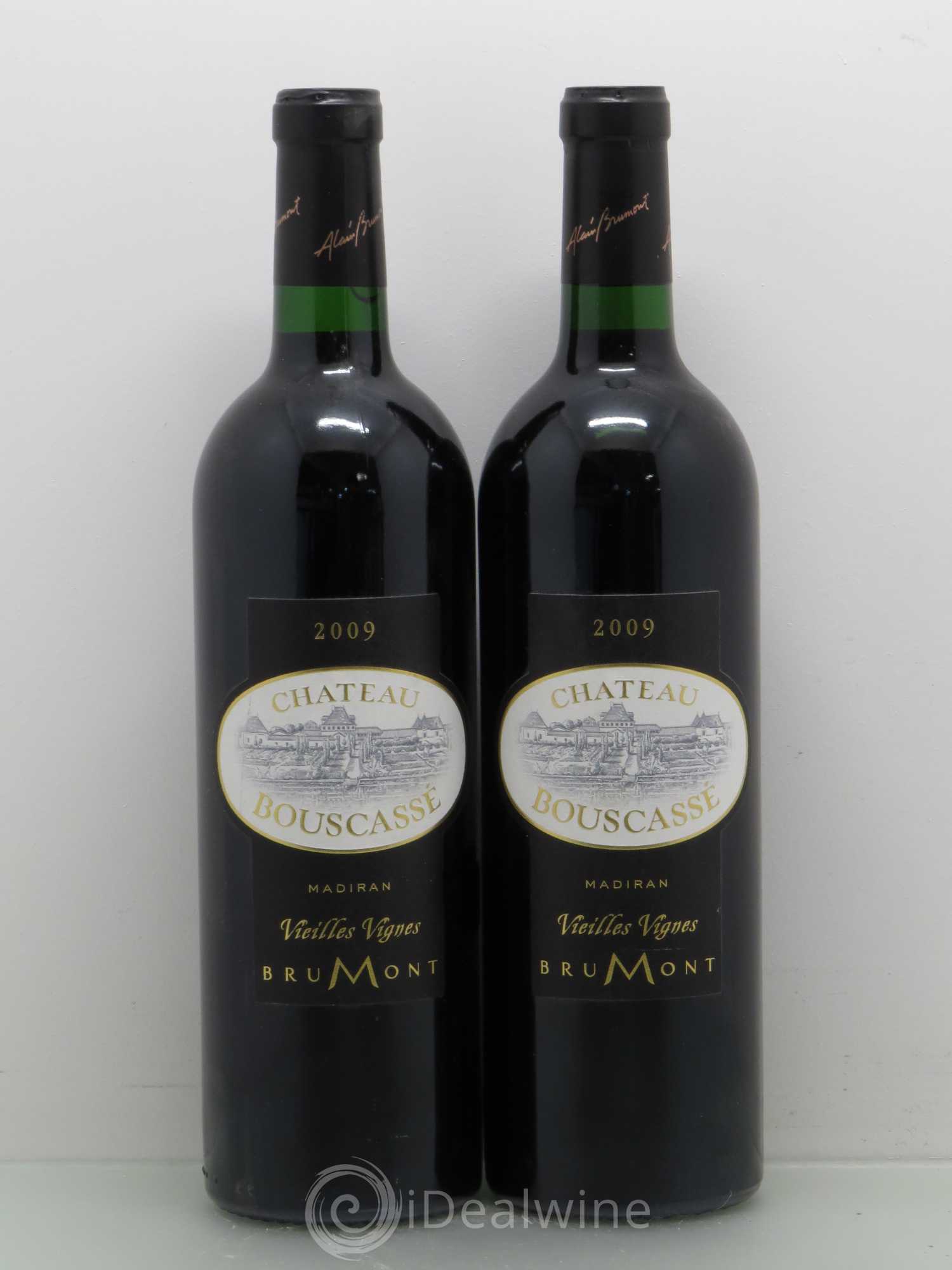 Madiran Vieilles Vignes Château Bouscassé - Alain Brumont 2009 - Lot de 4 bouteilles - 2