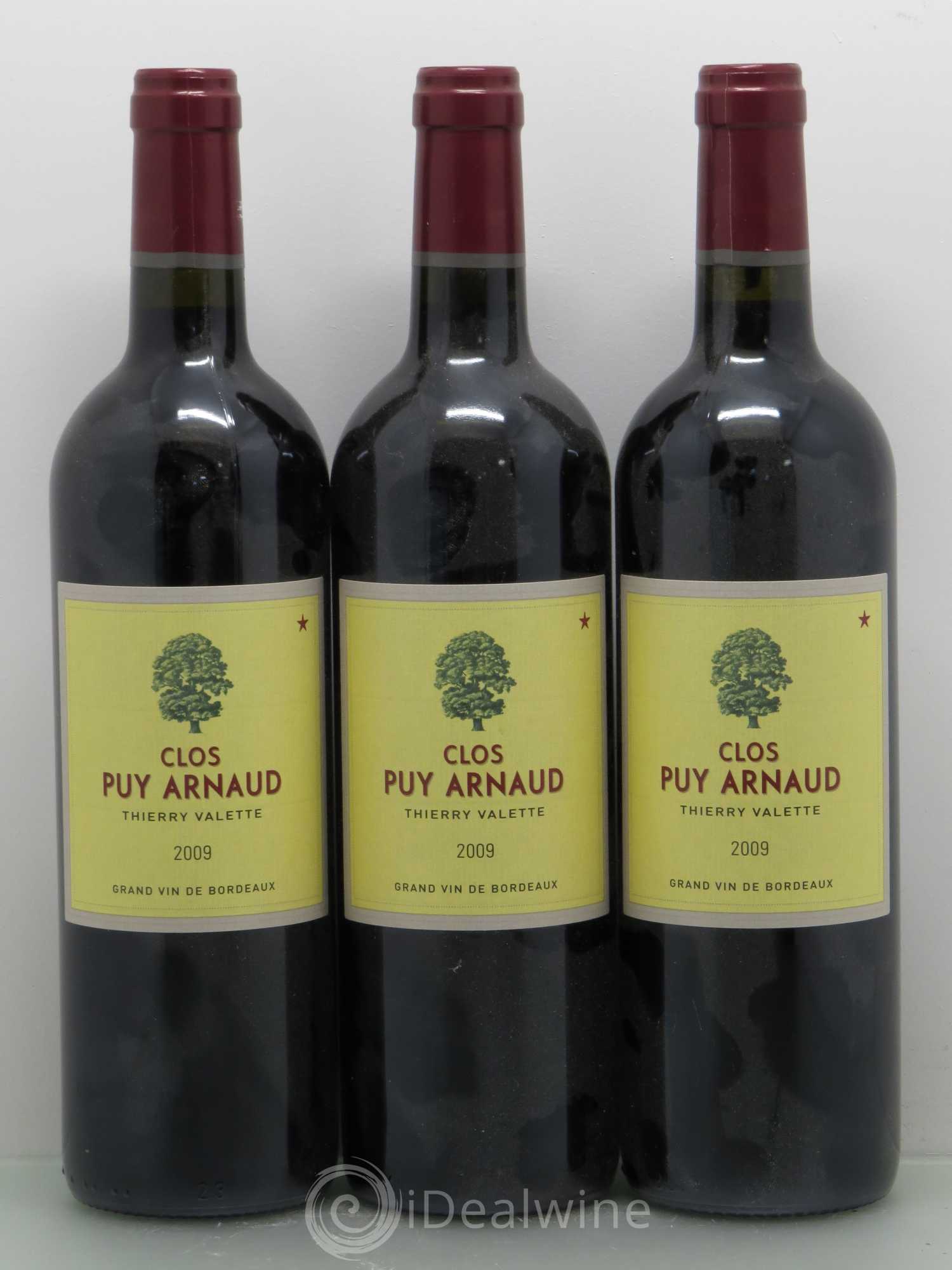 Clos Puy Arnaud 2009 - Lot de 3 bouteilles - 0
