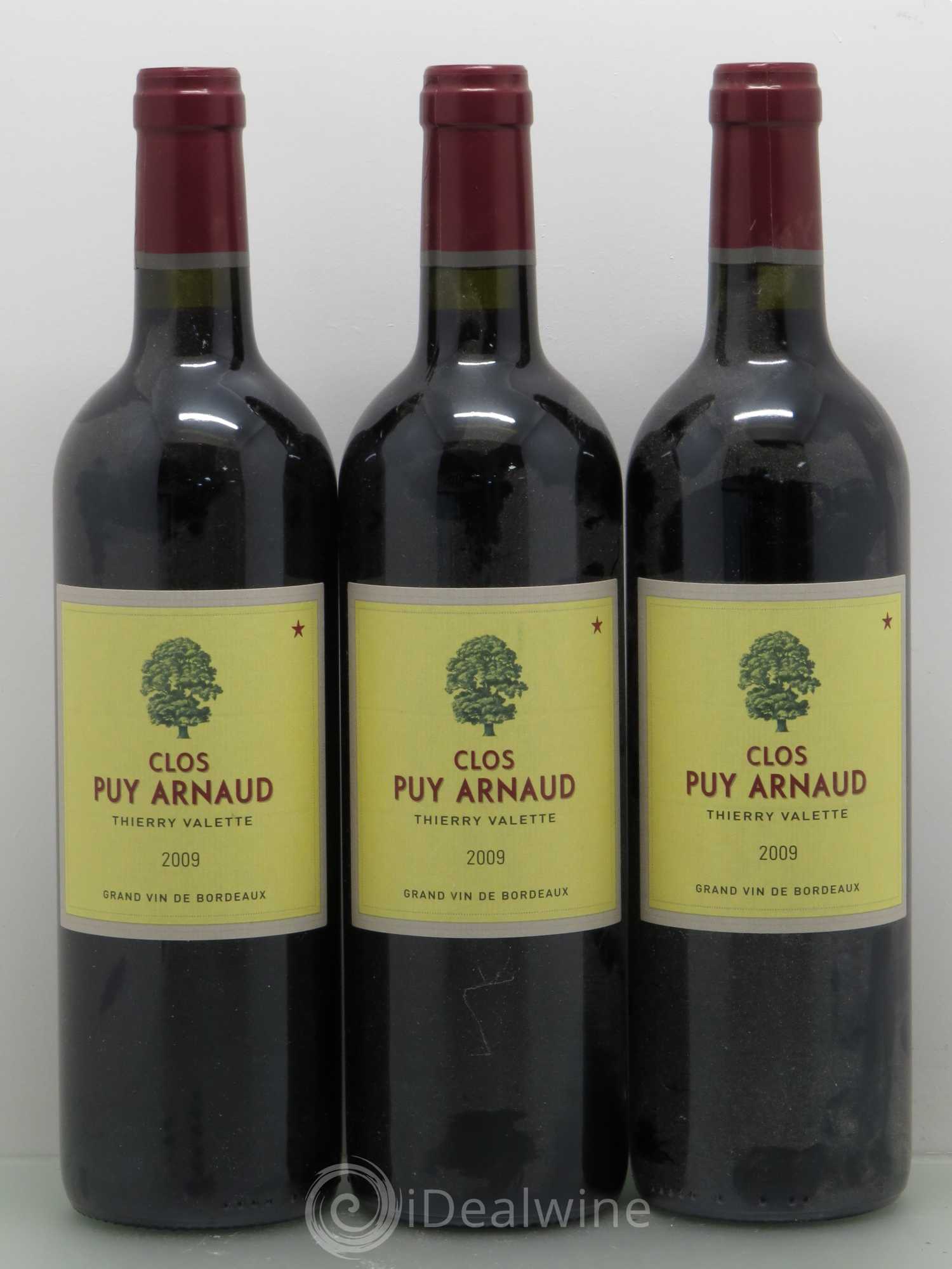 Clos Puy Arnaud 2009 - Lot de 3 bouteilles - 0