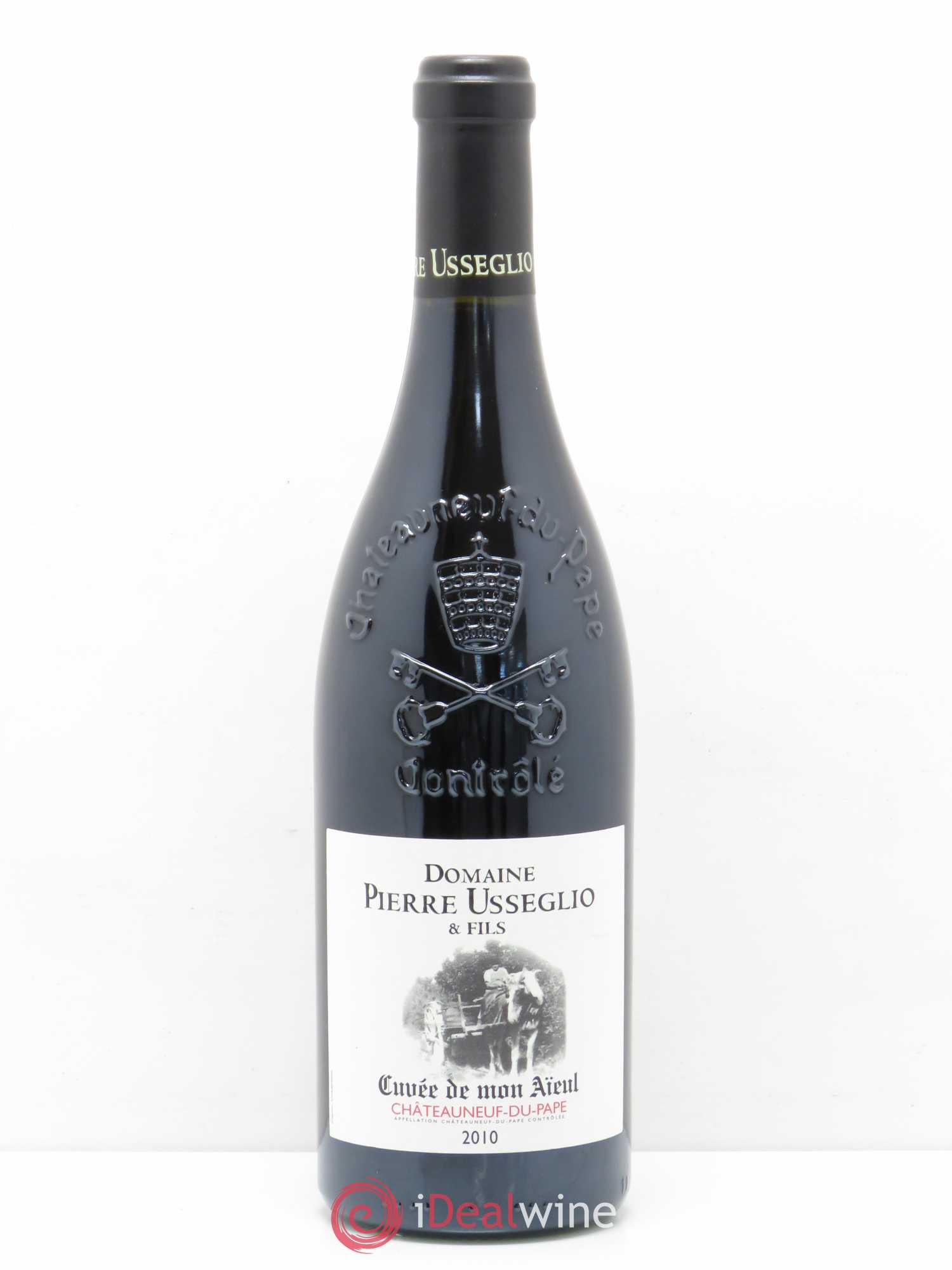 Châteauneuf-du-Pape Cuvée de mon Aïeul Pierre Usseglio & Fils 2010 - Lot de 1 bouteille - 0