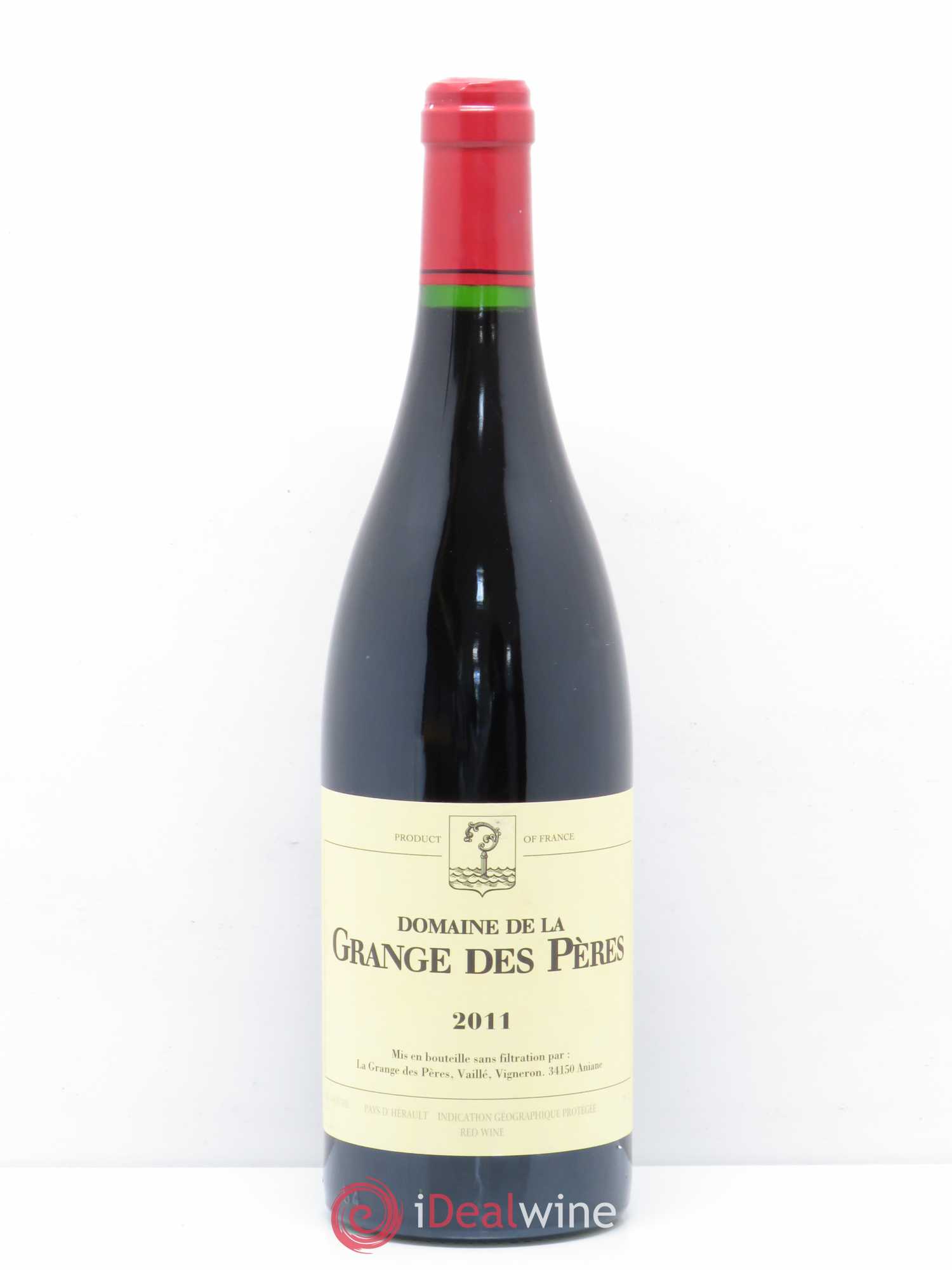 Pays d'Hérault Grange des Pères Laurent Vaillé 2011 - Lot de 1 bouteille - 0